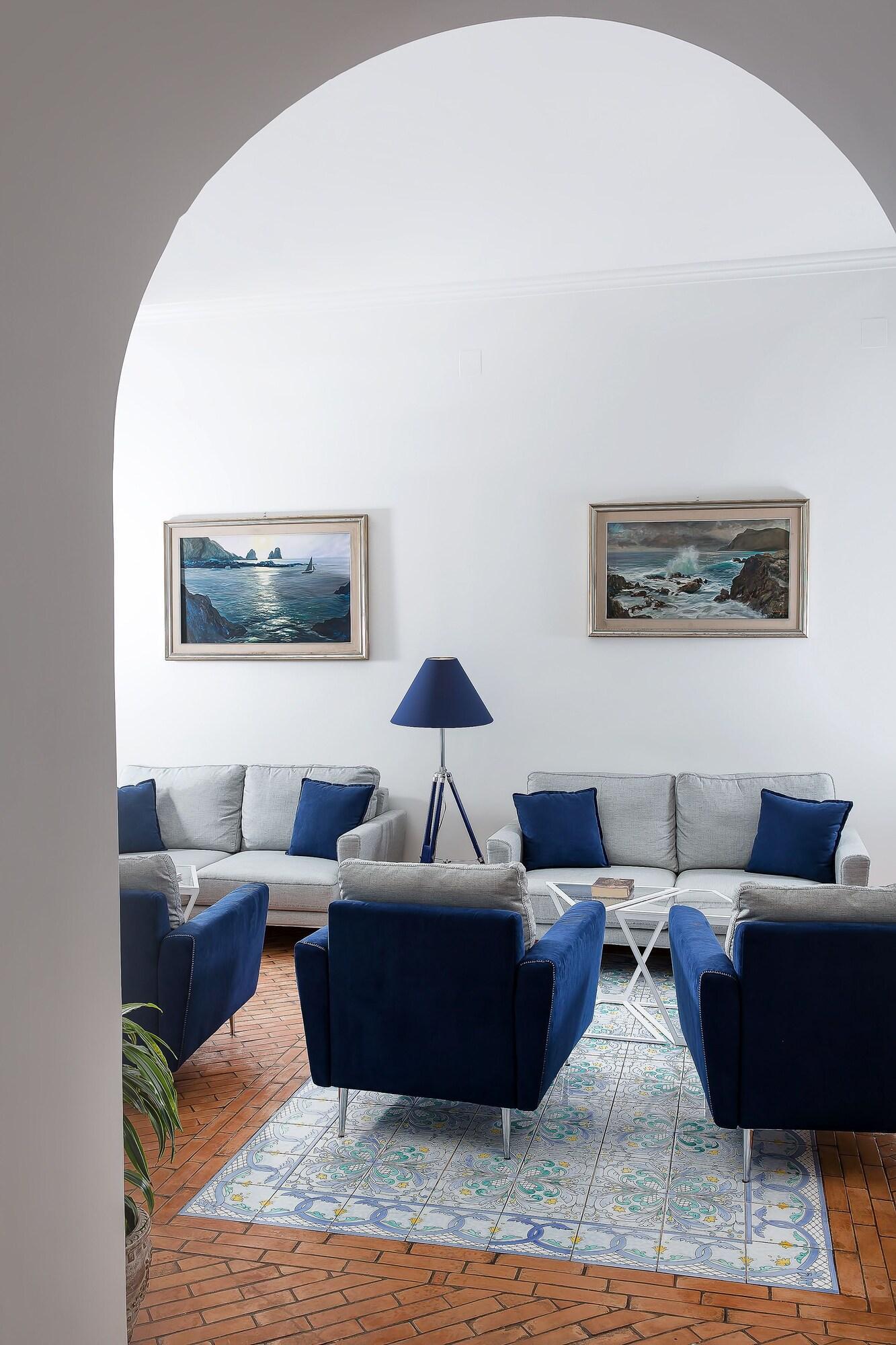 Vista Lobby Relais Maresca Luxury Small Hotel