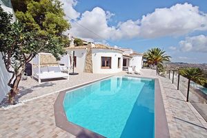 Alquiler Vacacional - holiday home with panoramic sea views in Moraira, the pearl of the Costa Blanca