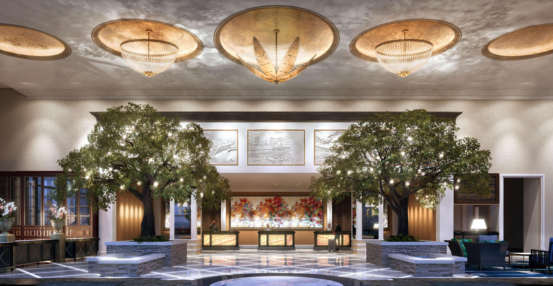 Vista Lobby Fairmont Austin