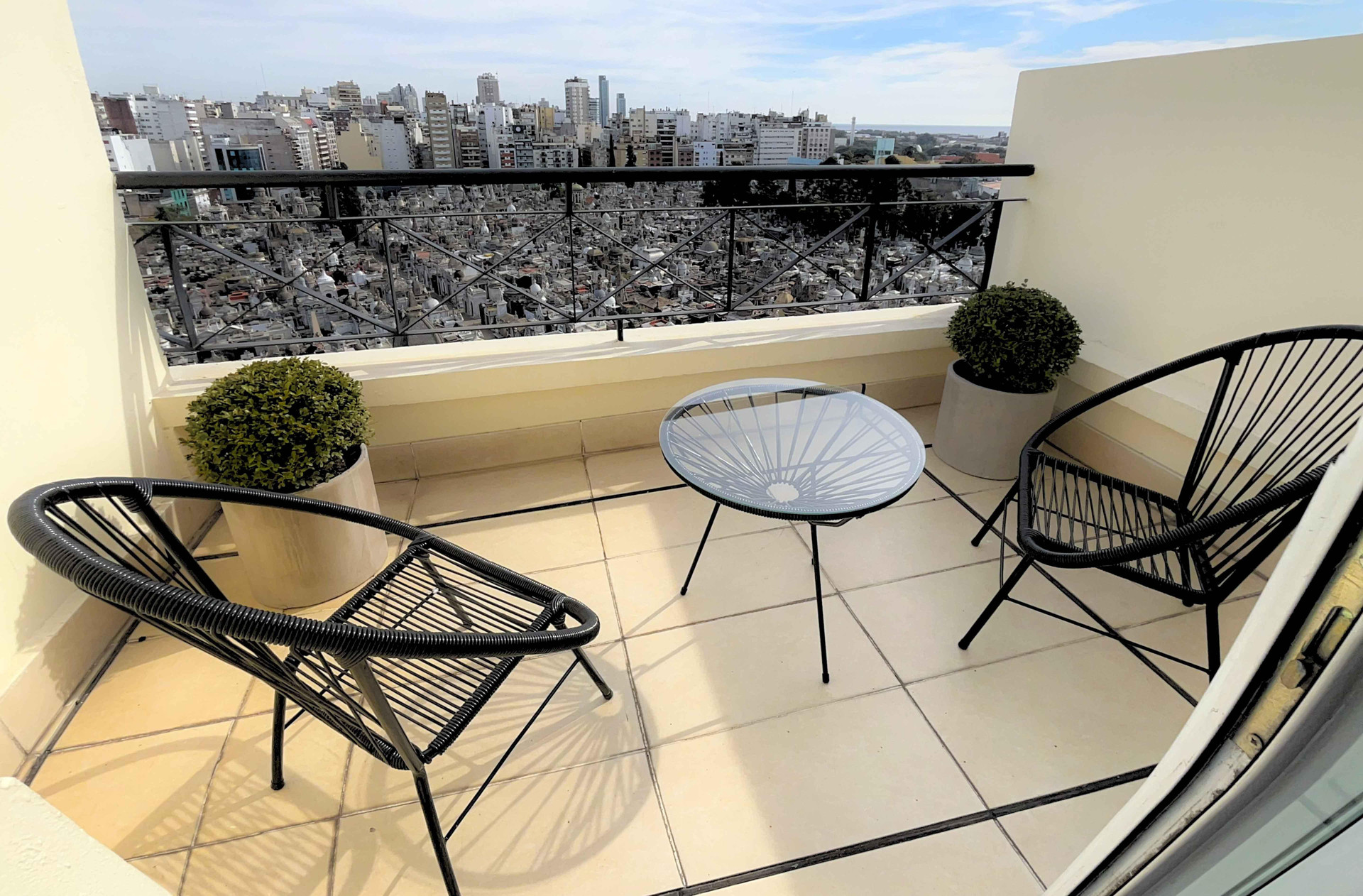 Balcón, patio o terraza Cyan Recoleta Hotel