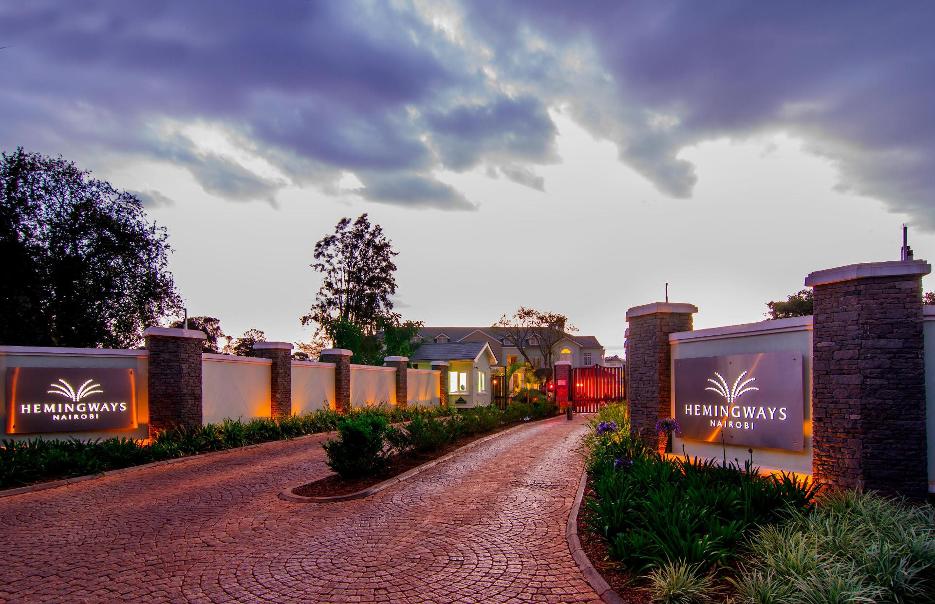 Vista Exterior Hemingways Nairobi