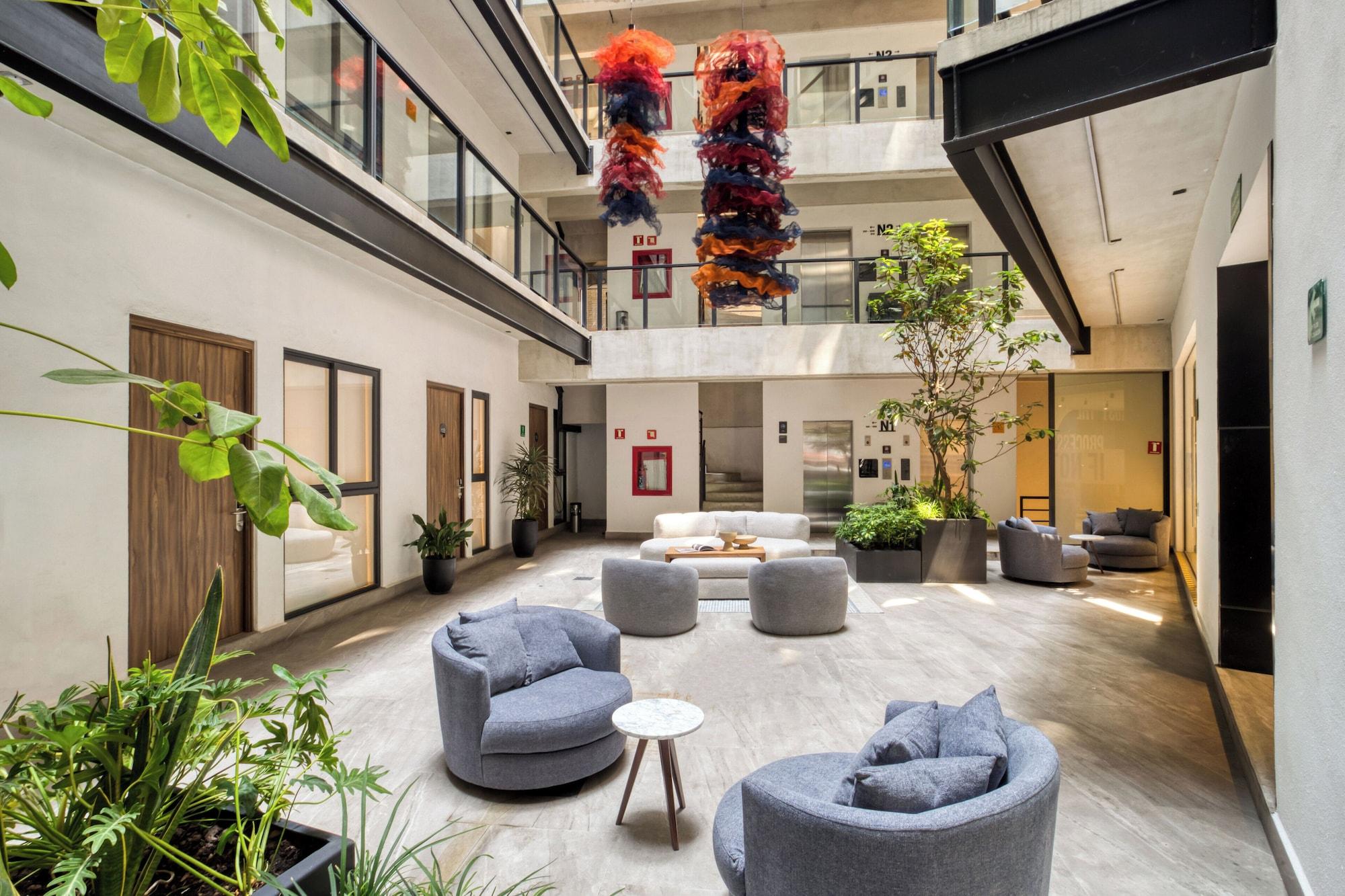 Vista Lobby ULIV Pulse Roma - Condesa