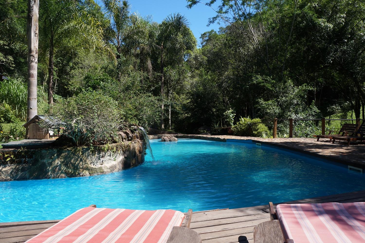 Vista Piscina Tacuara Lodge
