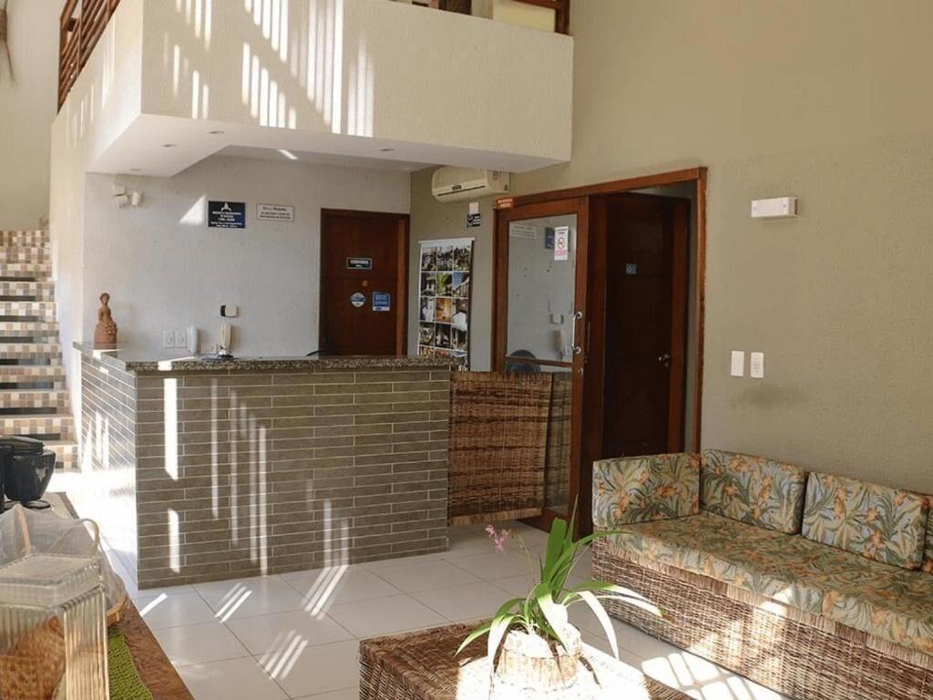 Vista Lobby Pousada costeira da barra