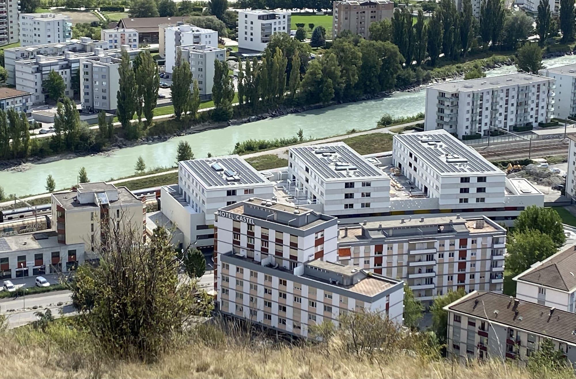 Vista Exterior Hotel Castel