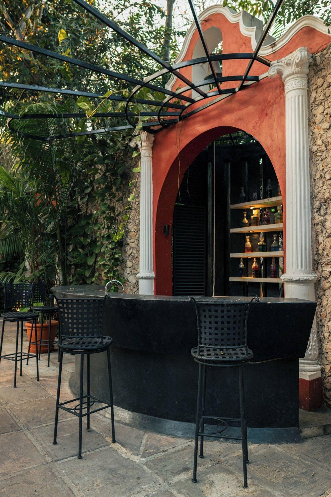 Bar/Salón Villa Merida Boutique Hotel
