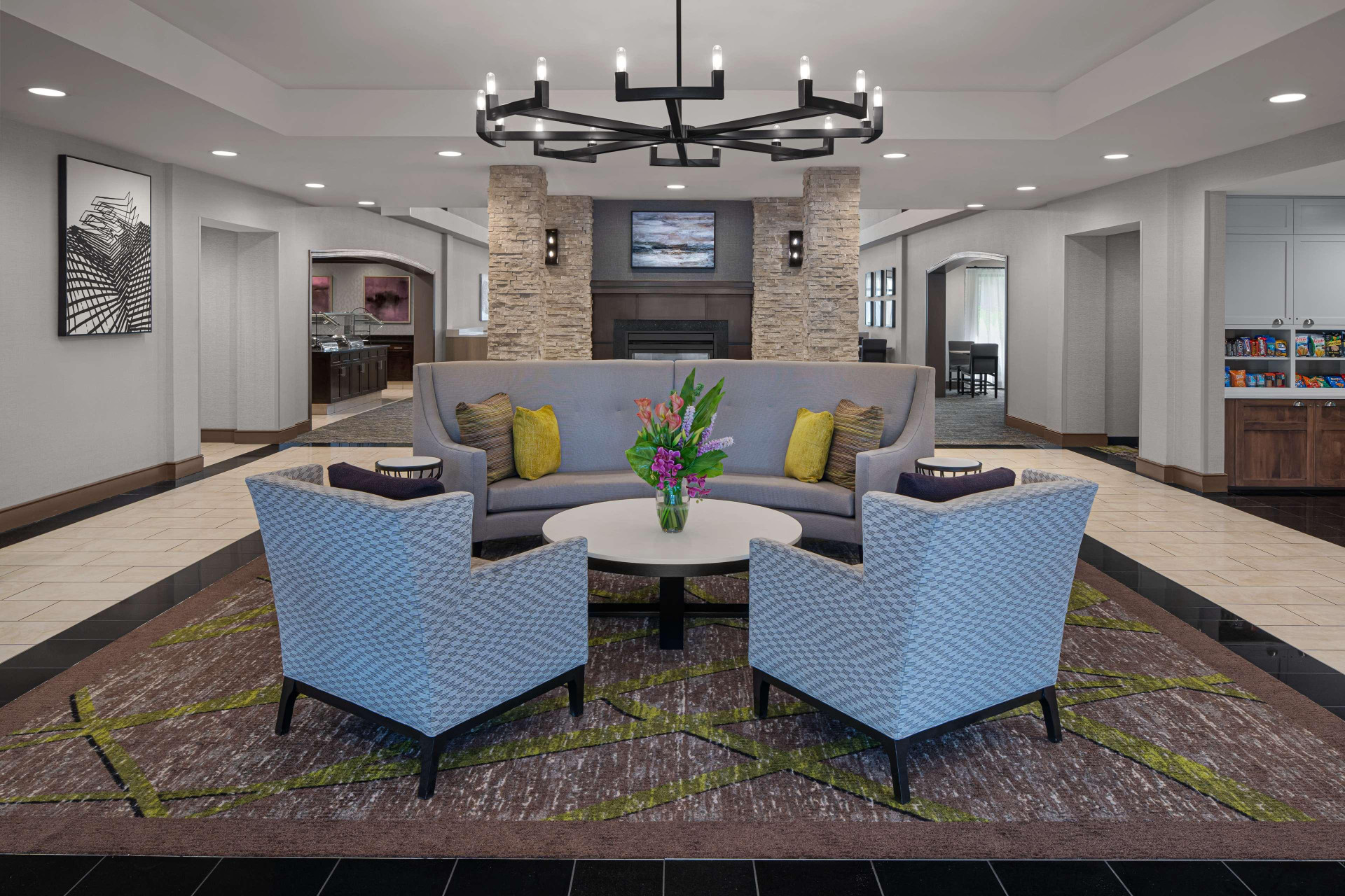 Vista Lobby Homewood Suites by Hilton Carle Place - Garden City, NY