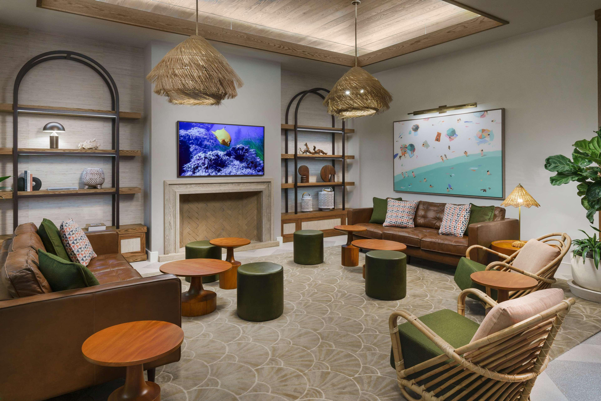 Vista Lobby Hilton Garden Inn St. Pete Beach