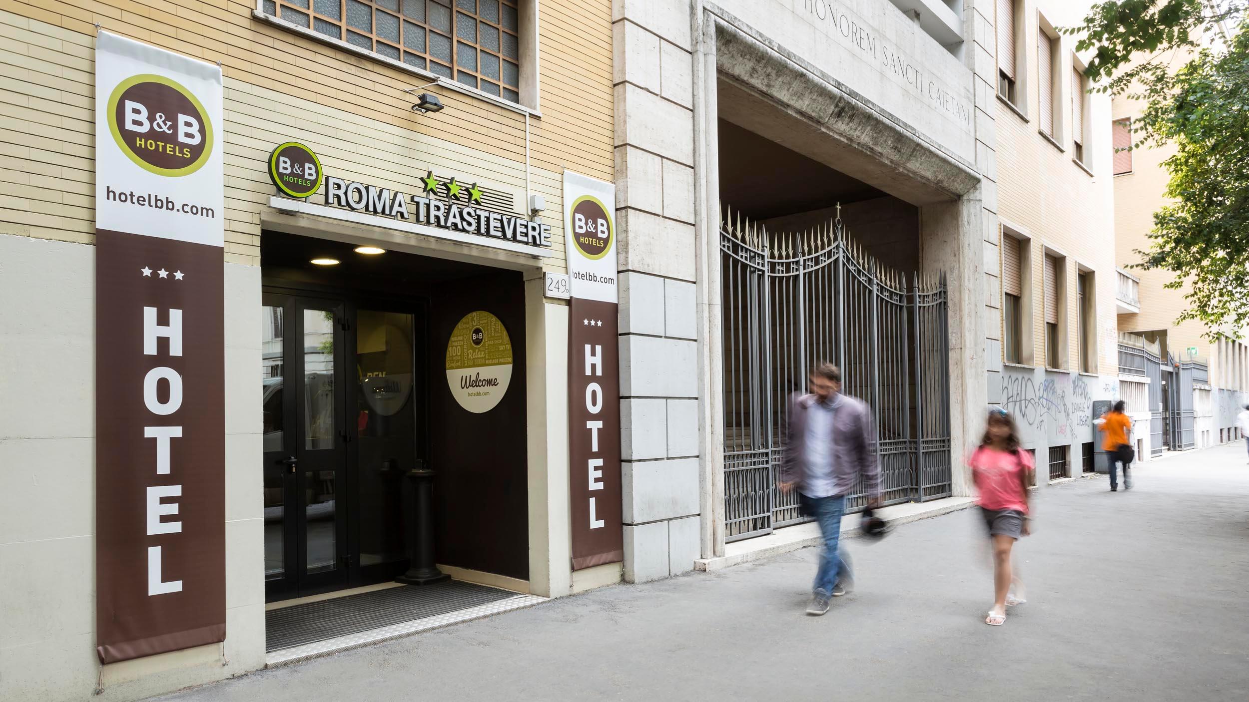 Vista Exterior B&B Hotel Roma Trastevere