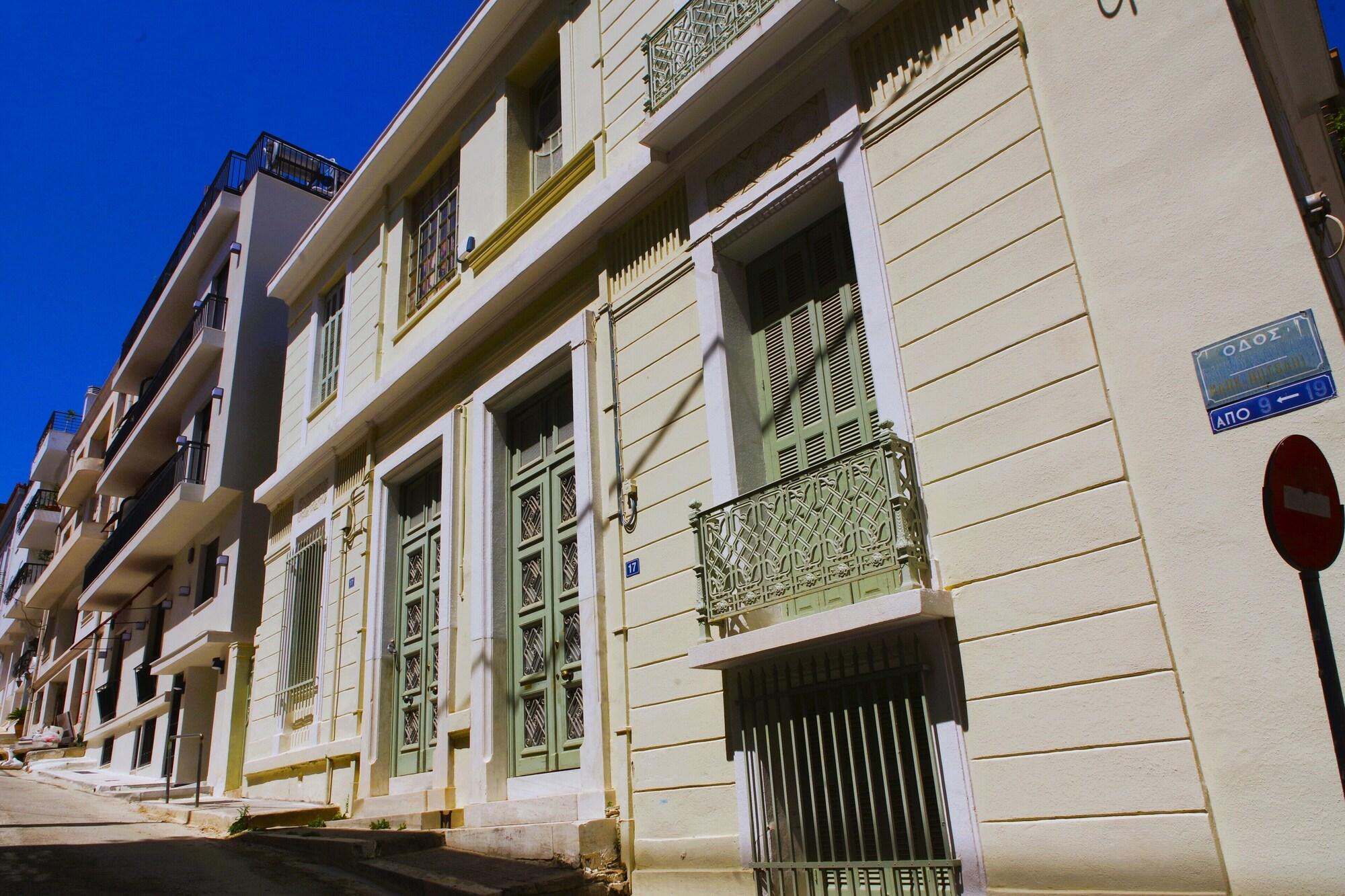 Vista Exterior Absolute Athens Acropolis View
