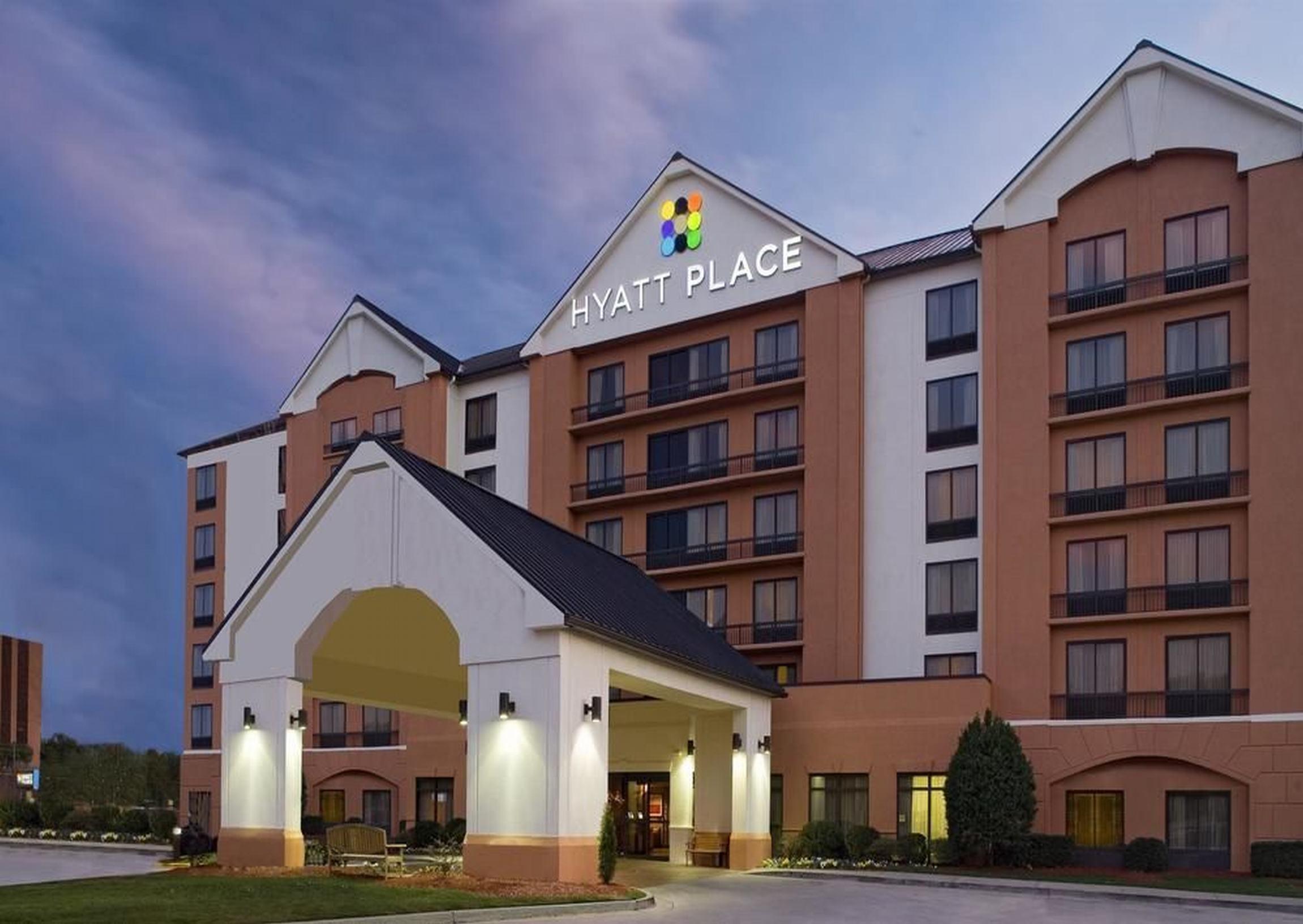 Vista Exterior Hyatt Place Atlanta Airport-South