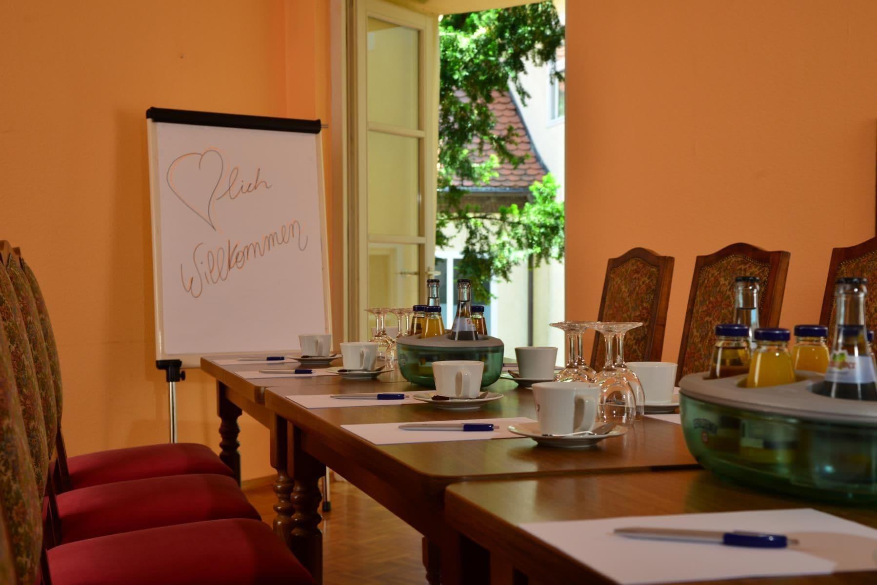 Sala de Reuniones Romantica Hotel Blauer Hecht