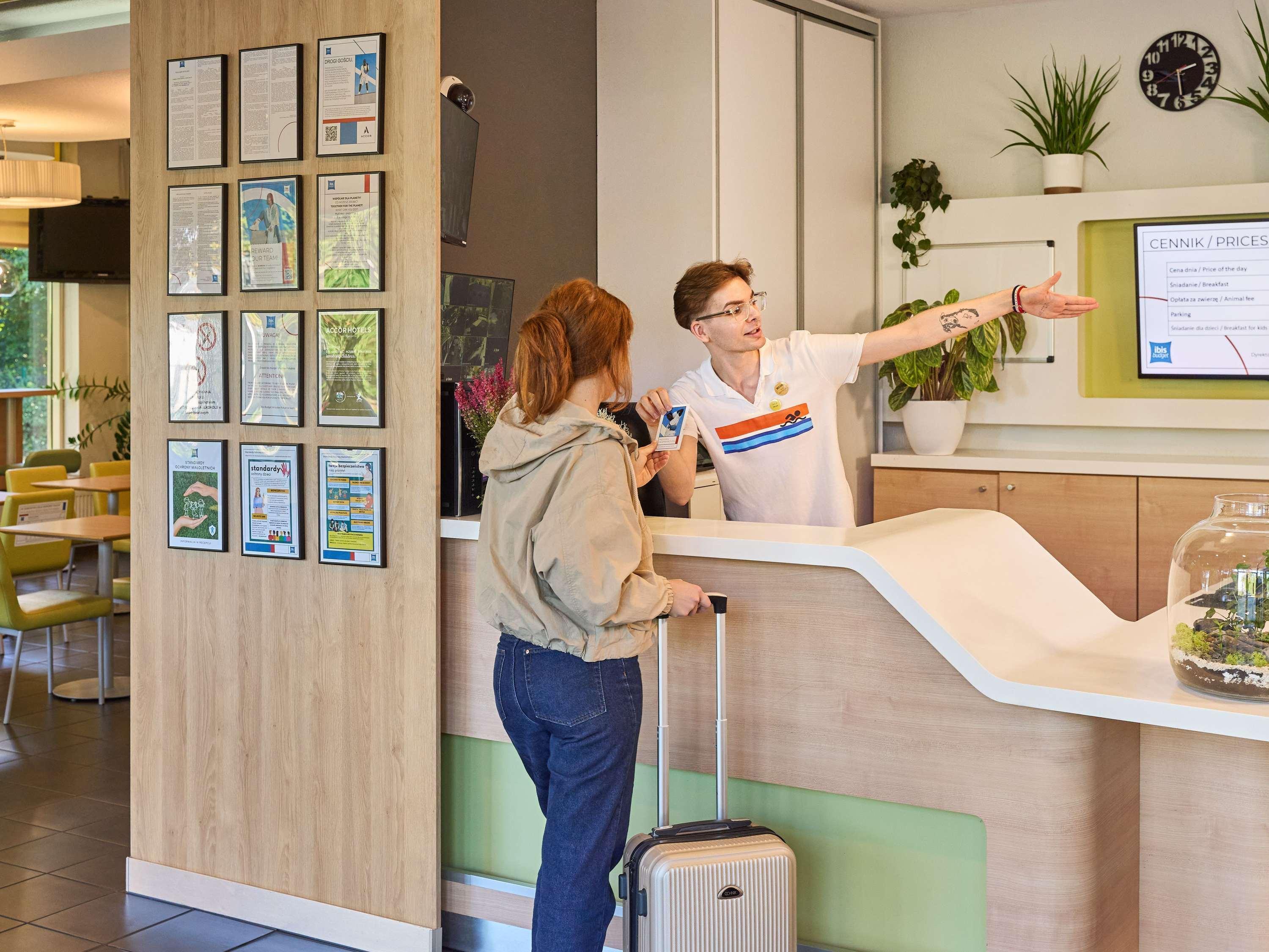 Vista Lobby Ibis Budget Wroclaw Poludnie