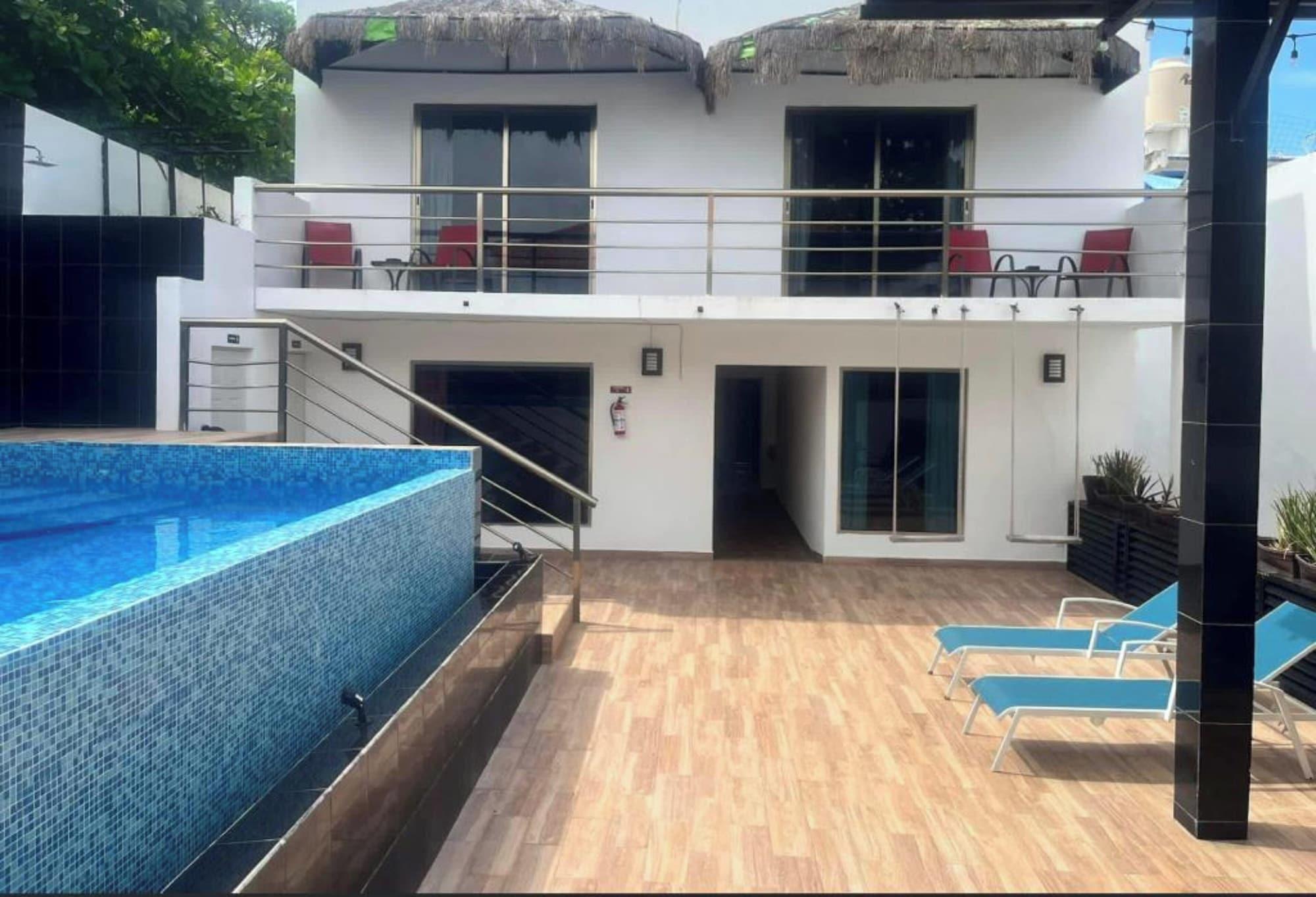 Vista Piscina Casa Balam Cancun