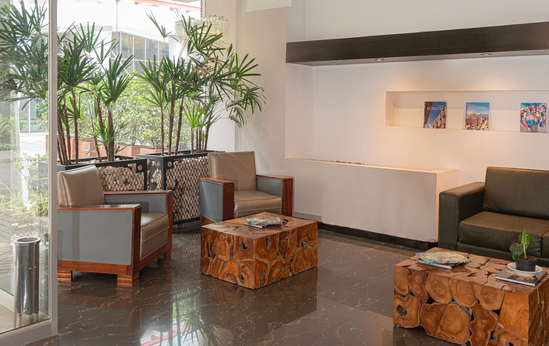 Vista Lobby Viaggio Nueve Tres Suites