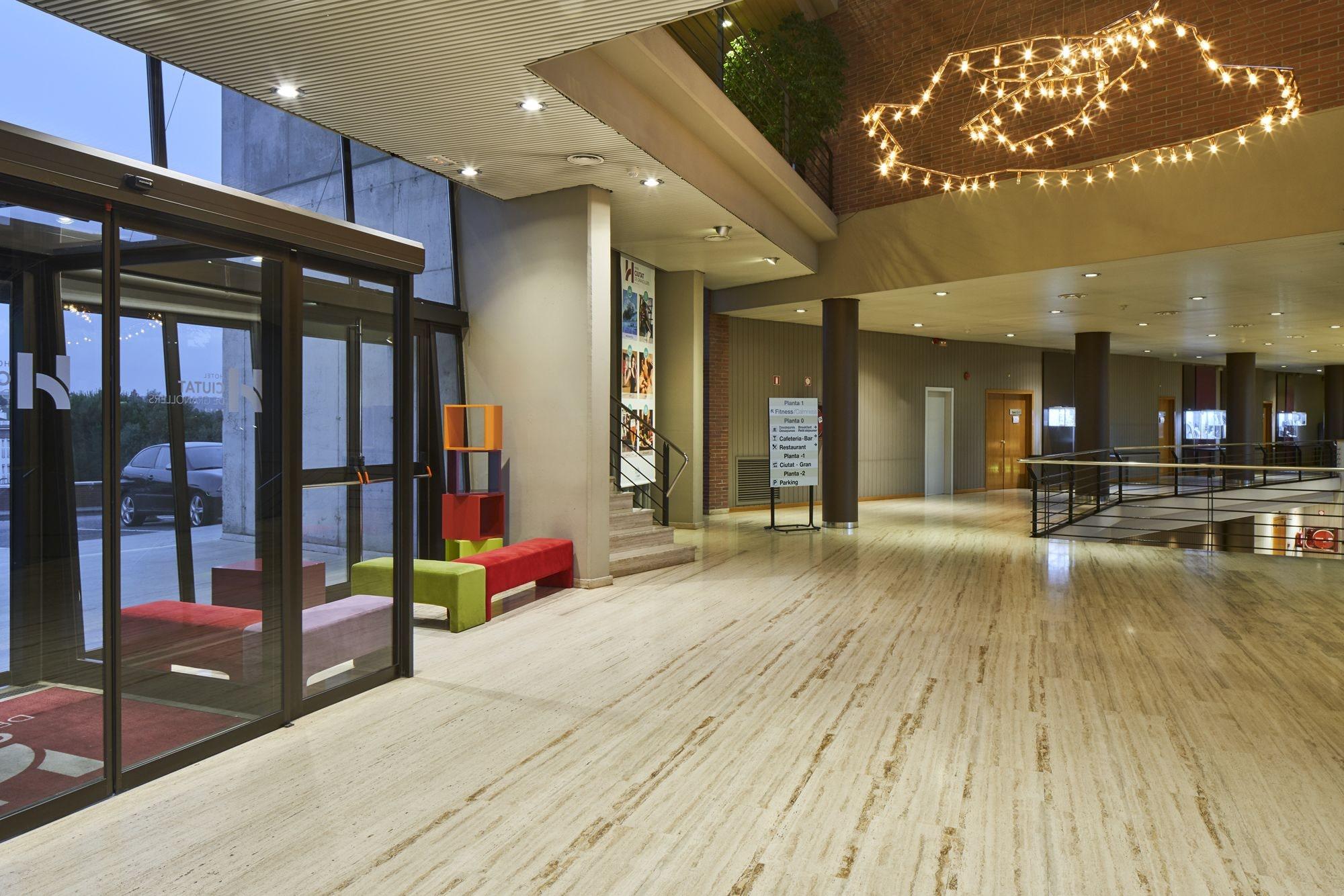 Vista Lobby Hotel Ciutat de Granollers