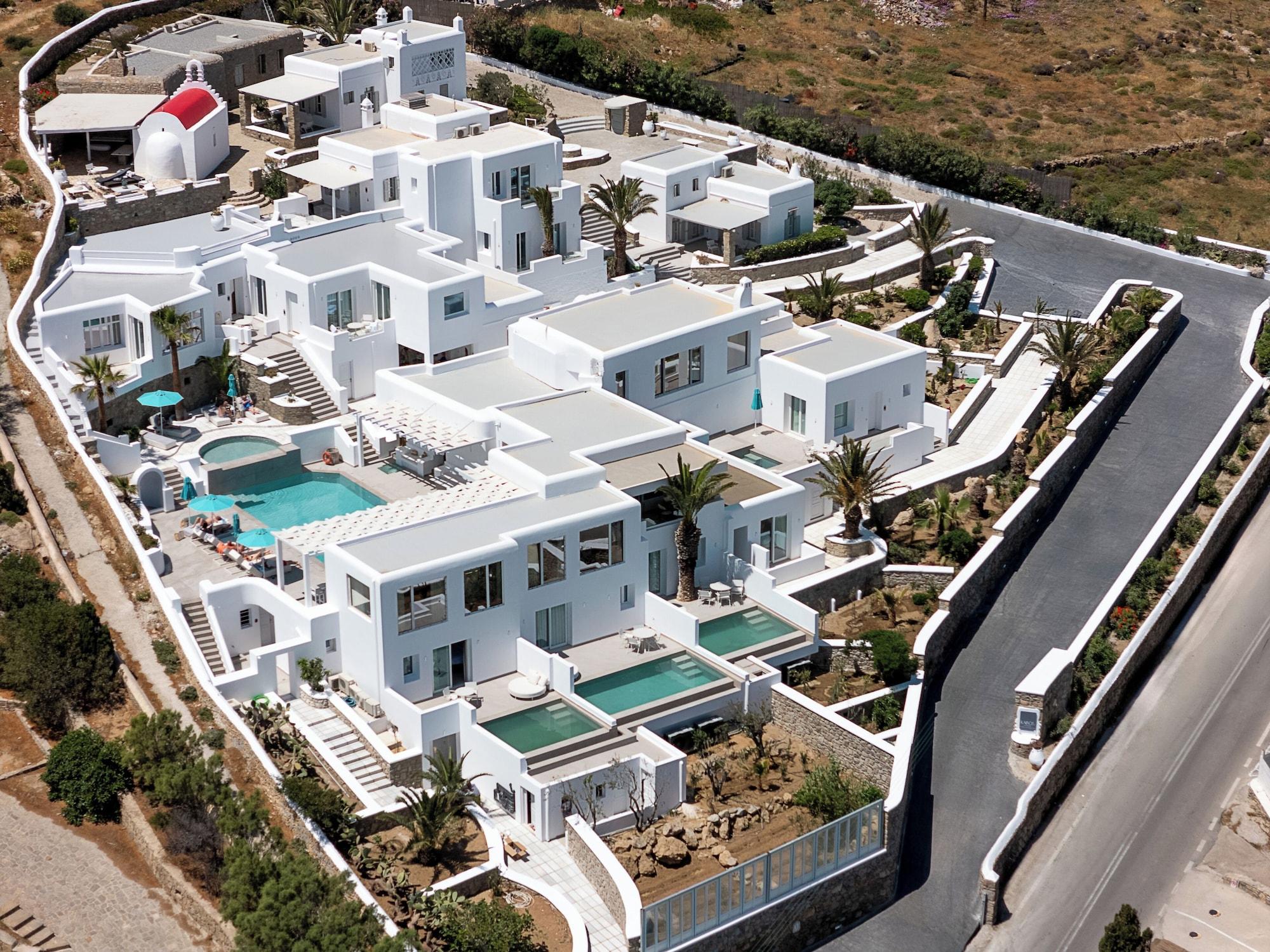 Vista Exterior Kallos of Mykonos