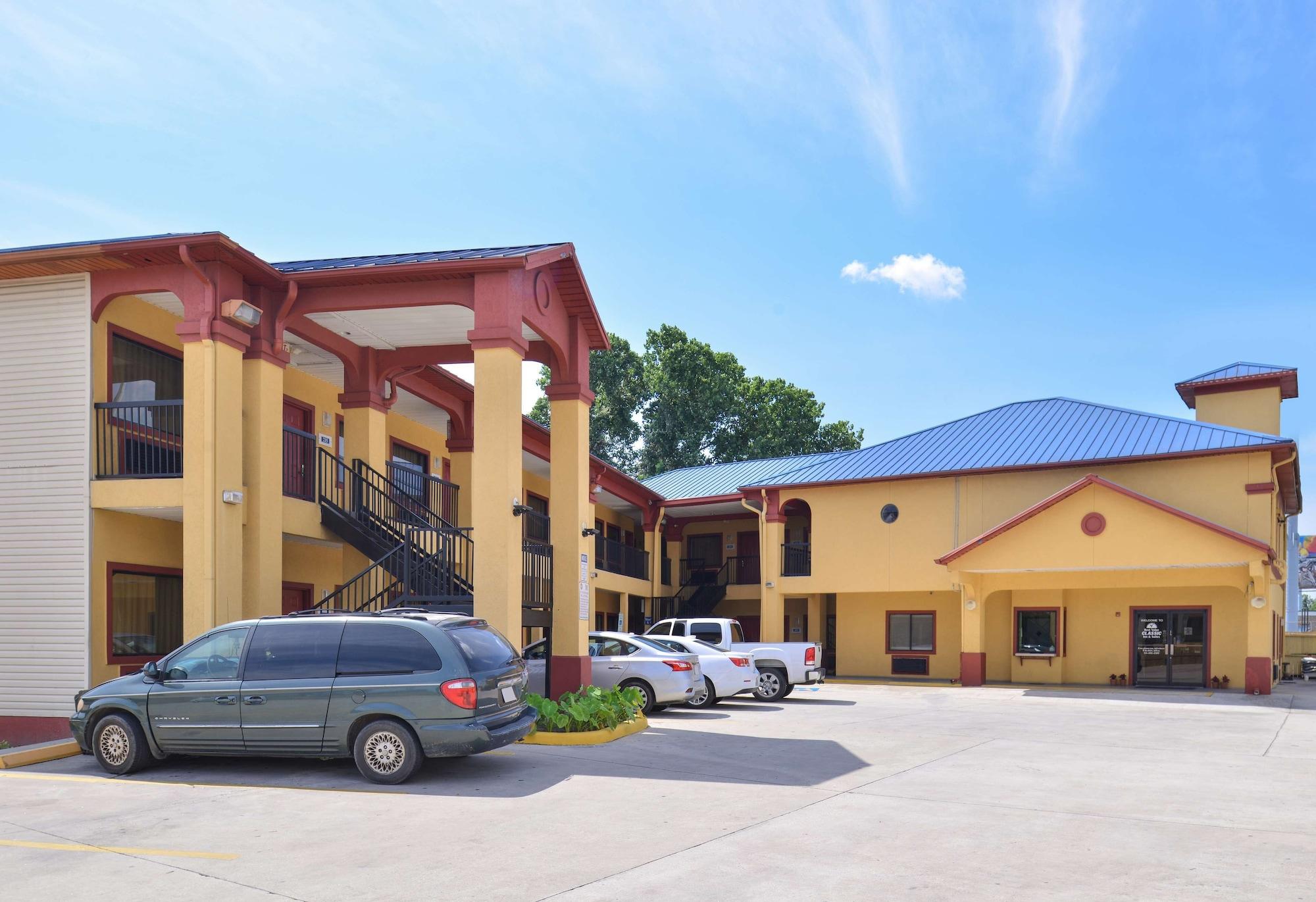 Vista Exterior Americas Best Value Inn & Suites Houston Downtown