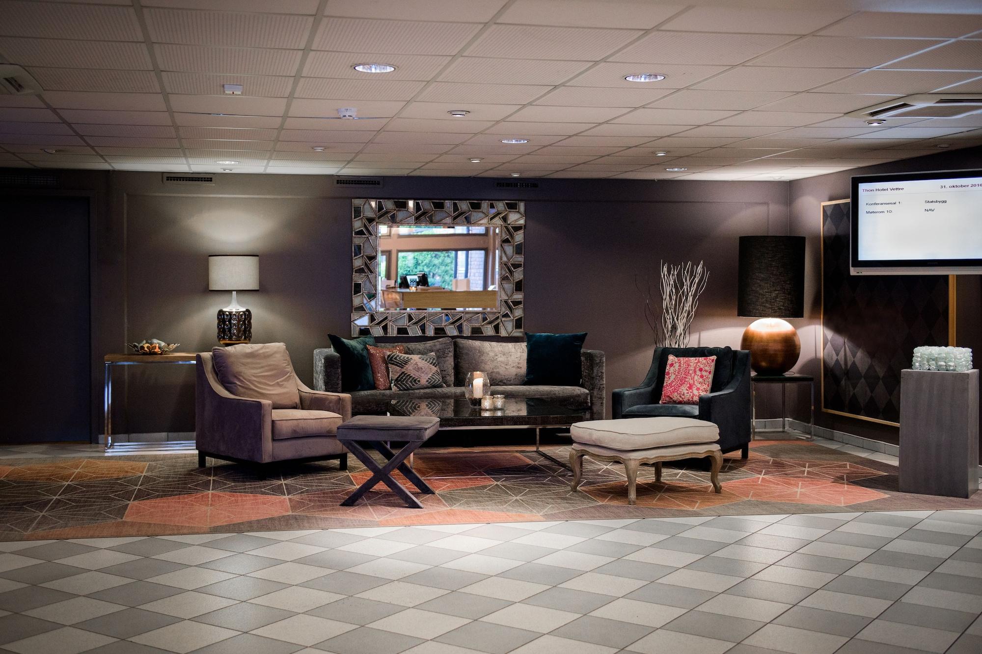 Vista Lobby Thon Hotel Vettre