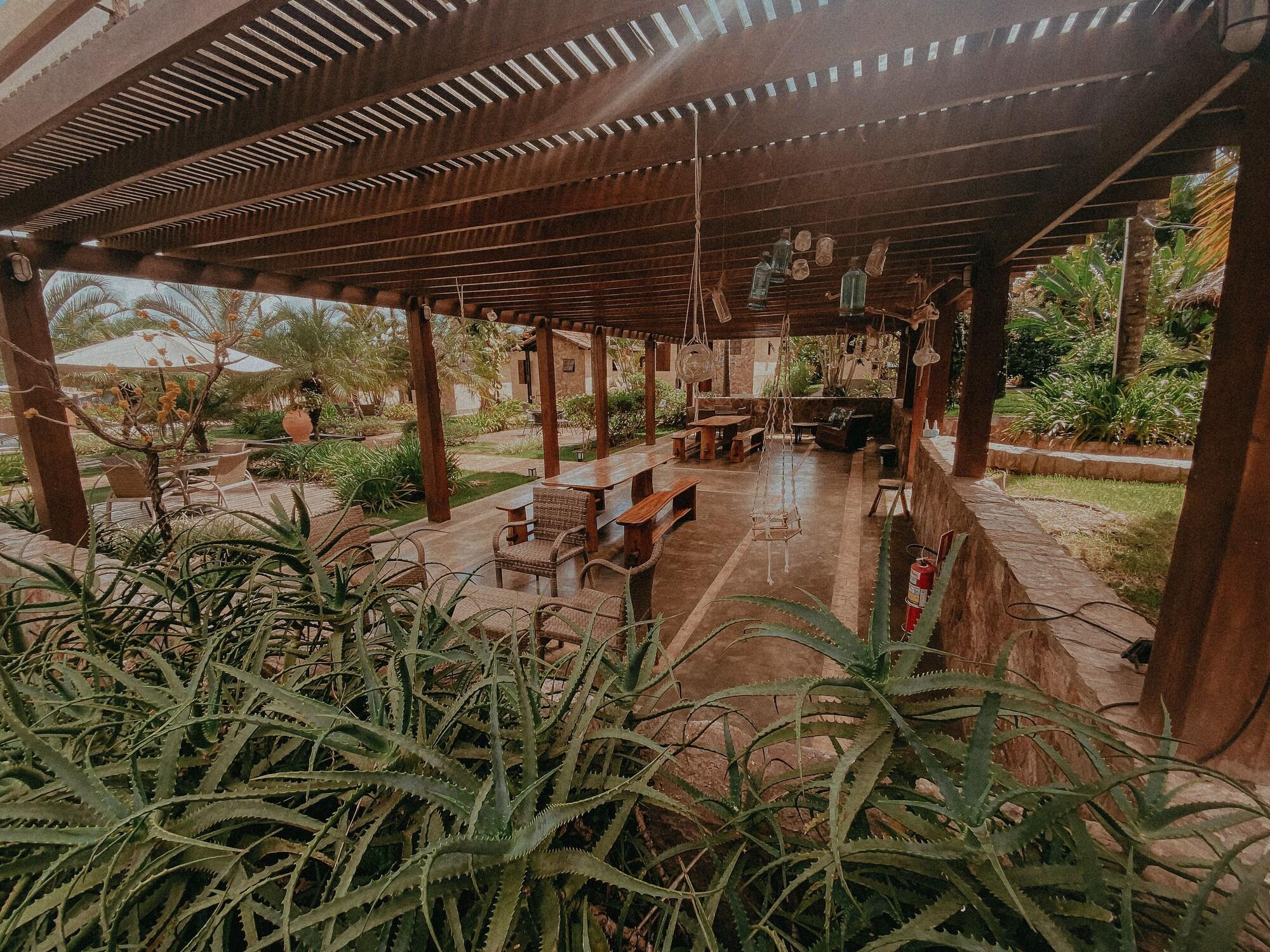 Vista Lobby Pousada Recanto da Grande Paz