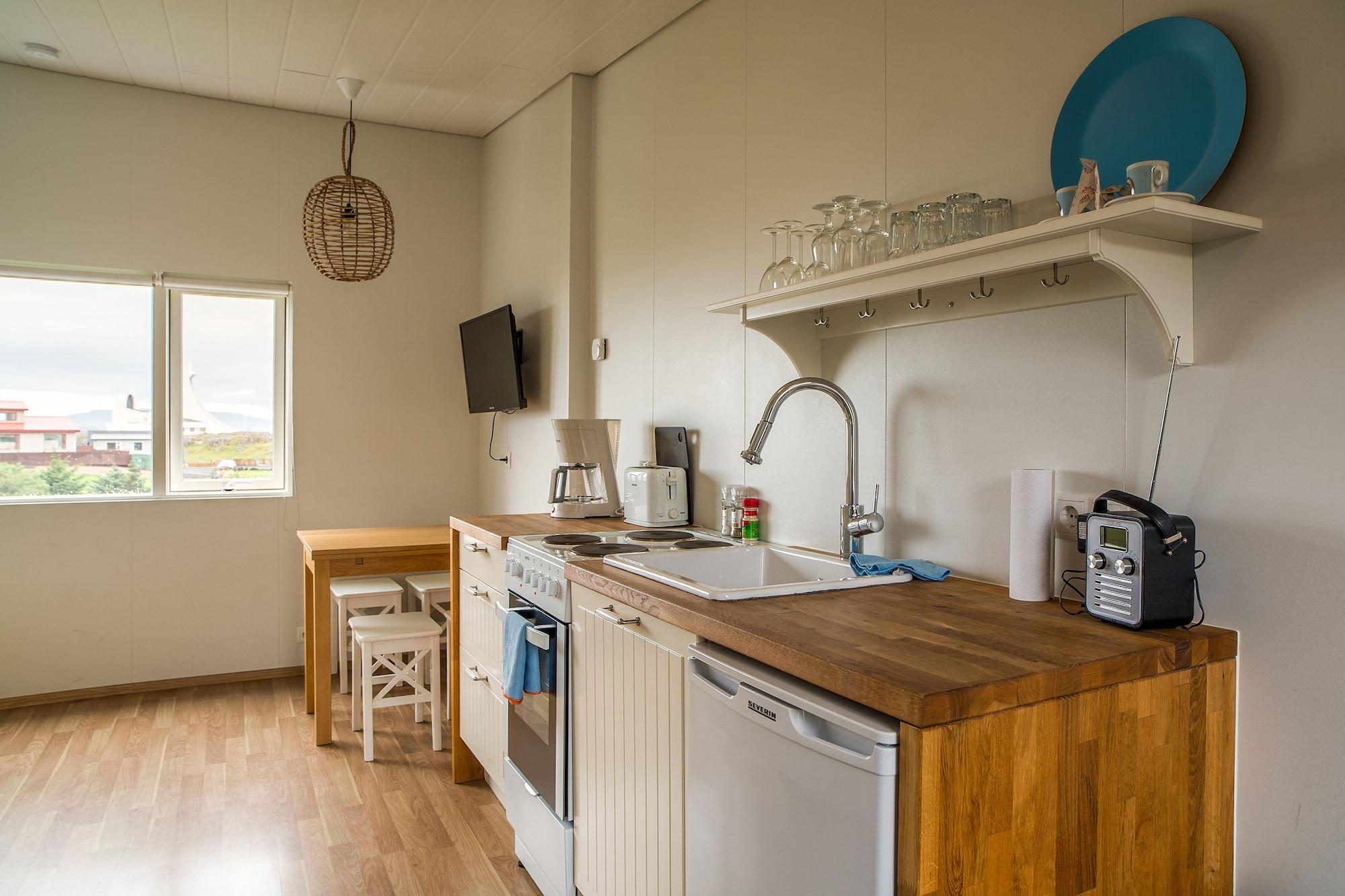 Equipamiento de Habitación Höfðagata Guesthouse