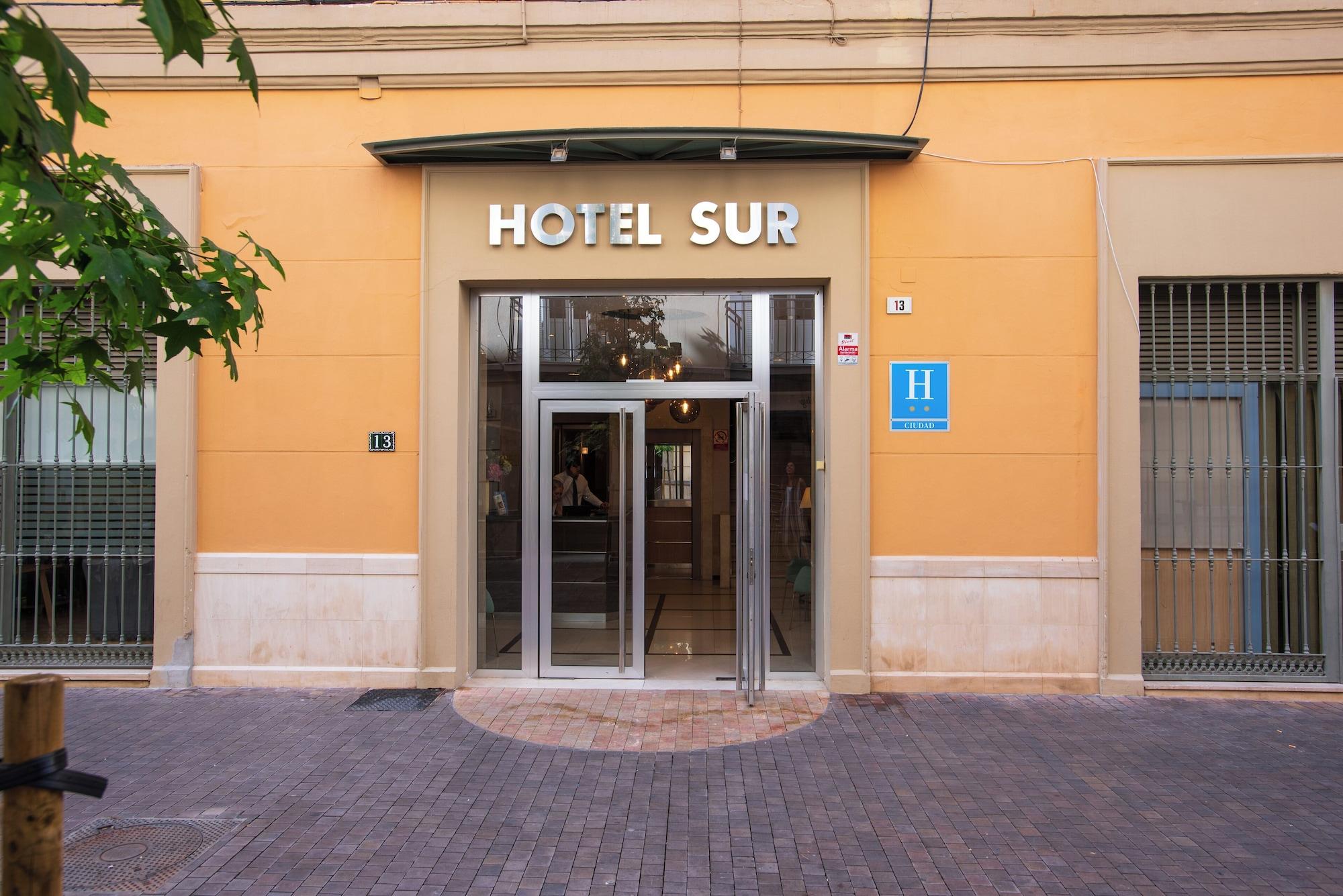 Vista Exterior Hotel Sur Málaga