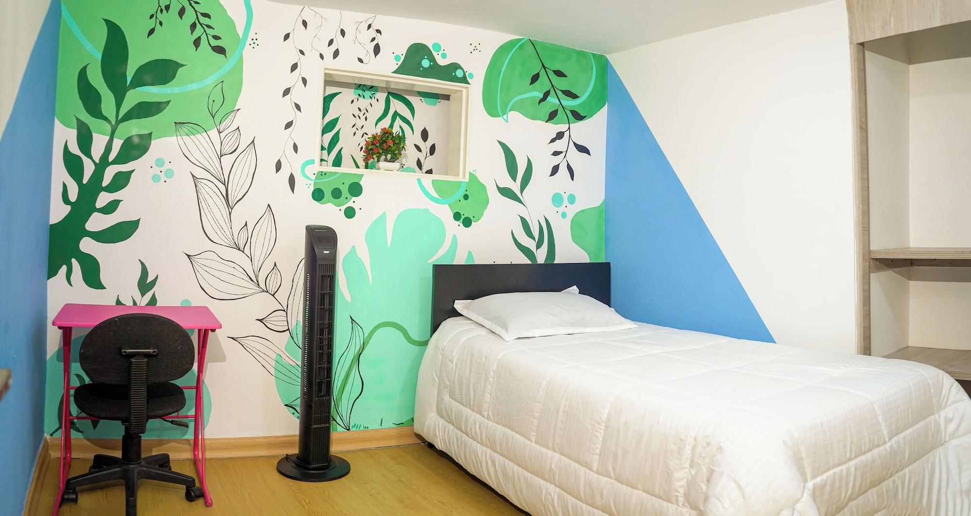 Habitación Hostal Corazón verde