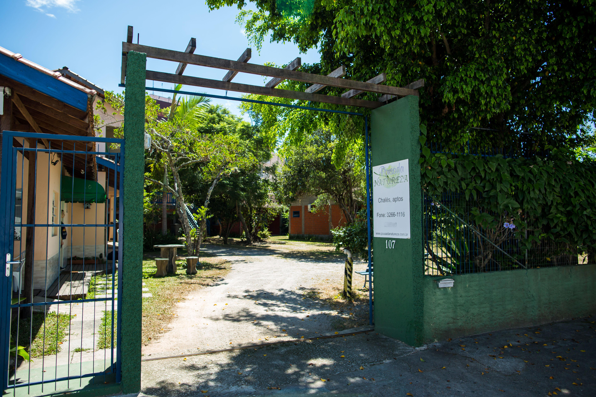 Vista Exterior Pousada Natureza Florianopolis