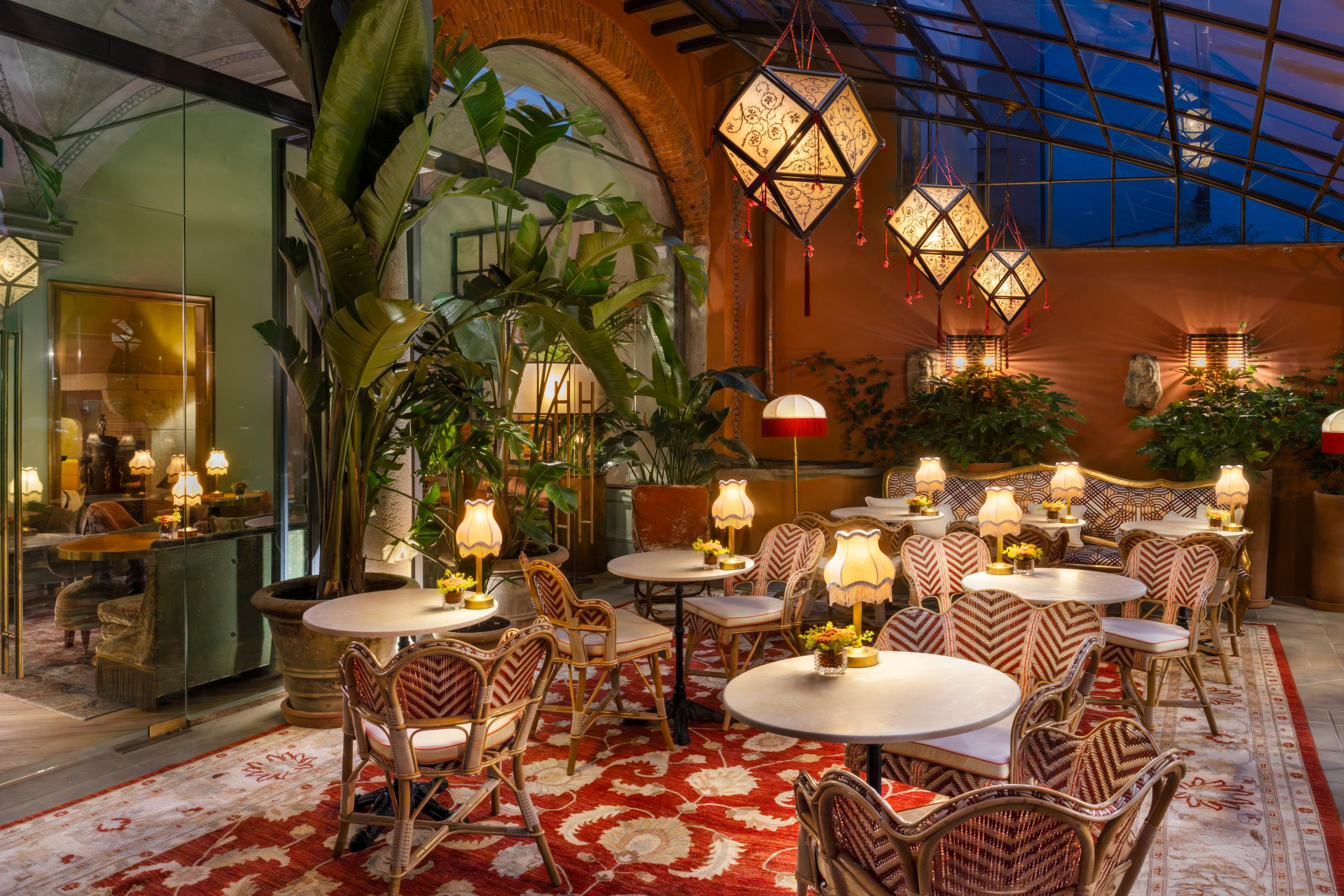 Restaurant The James Suite Hotel Firenze 1564