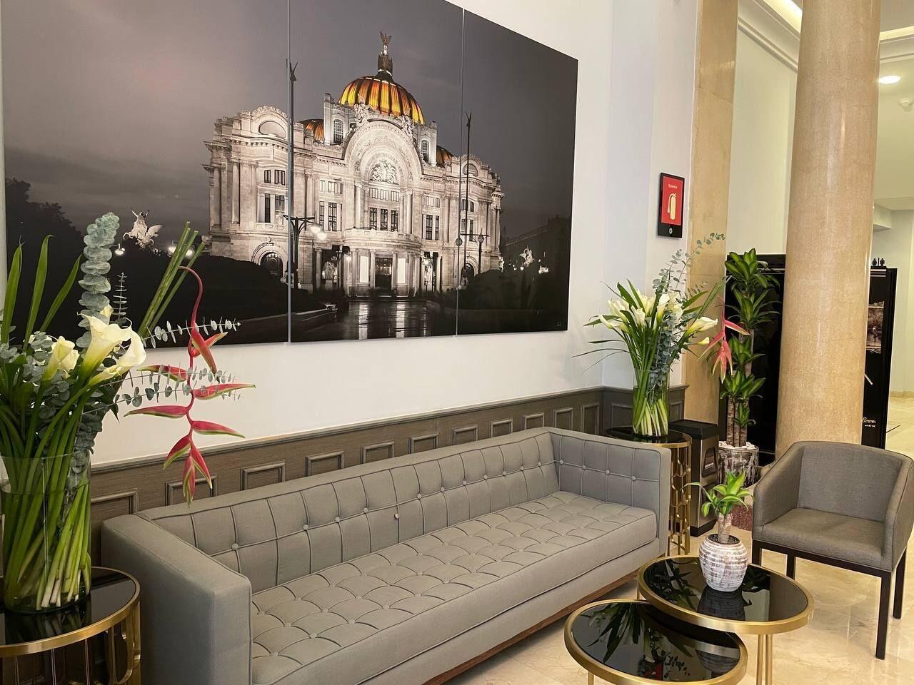 Vista Lobby Hotel Bellas Artes