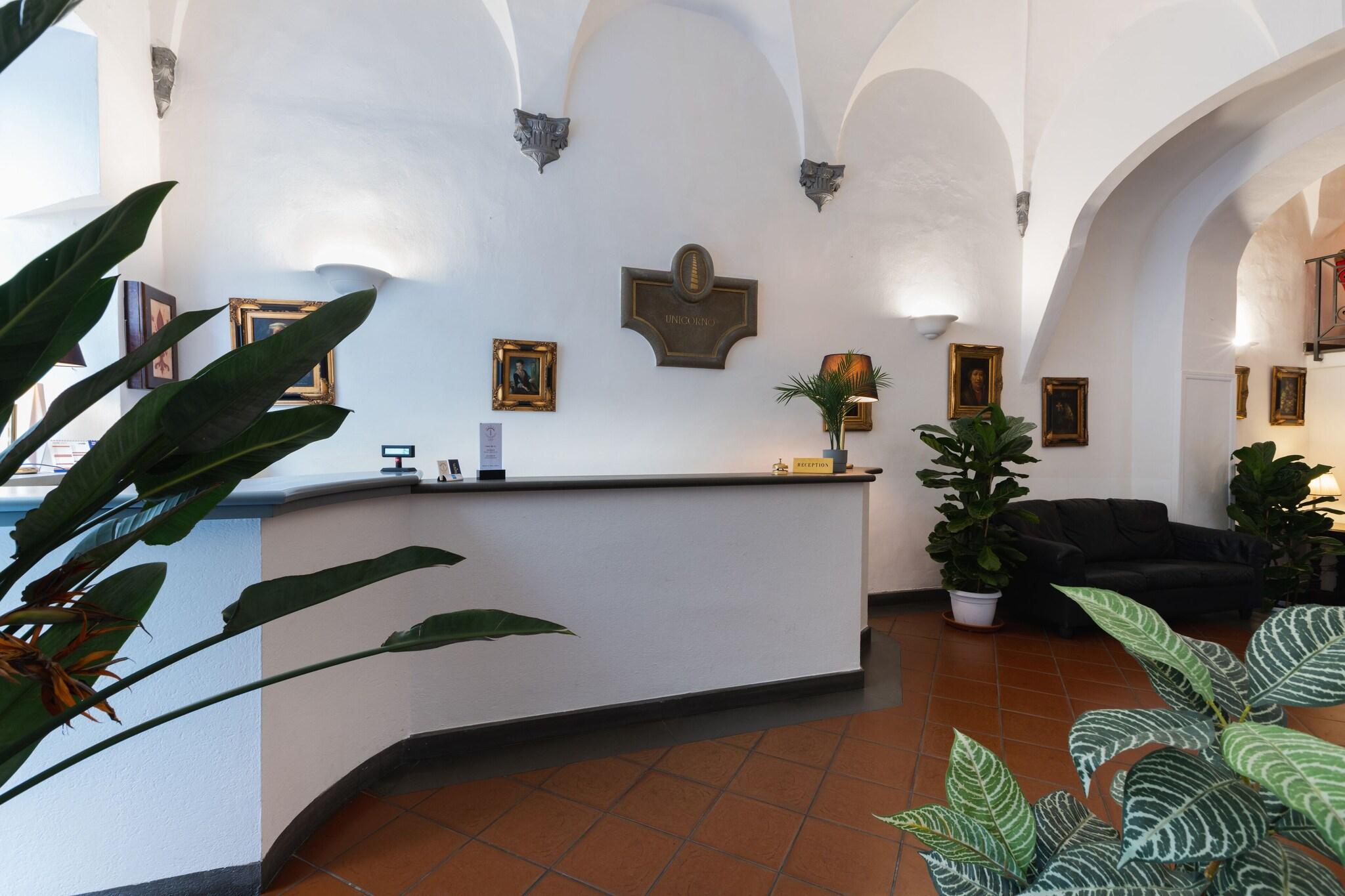 Vista Lobby Hotel Unicorno