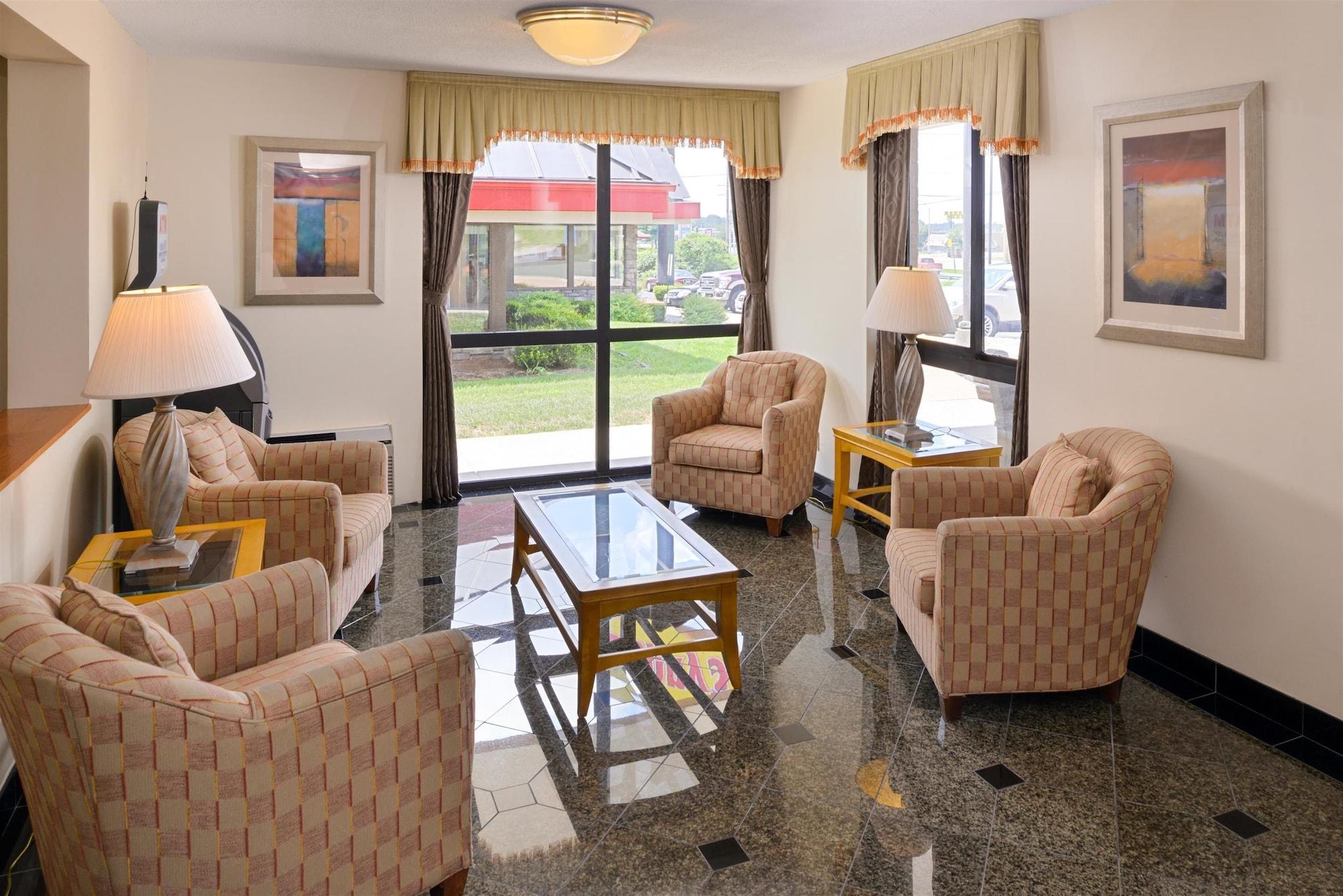 Vista Lobby Americas Best Value Inn Collinsville St. Louis