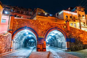 Actividad - Guanajuato desde San Miguel, Historia, Tuneles