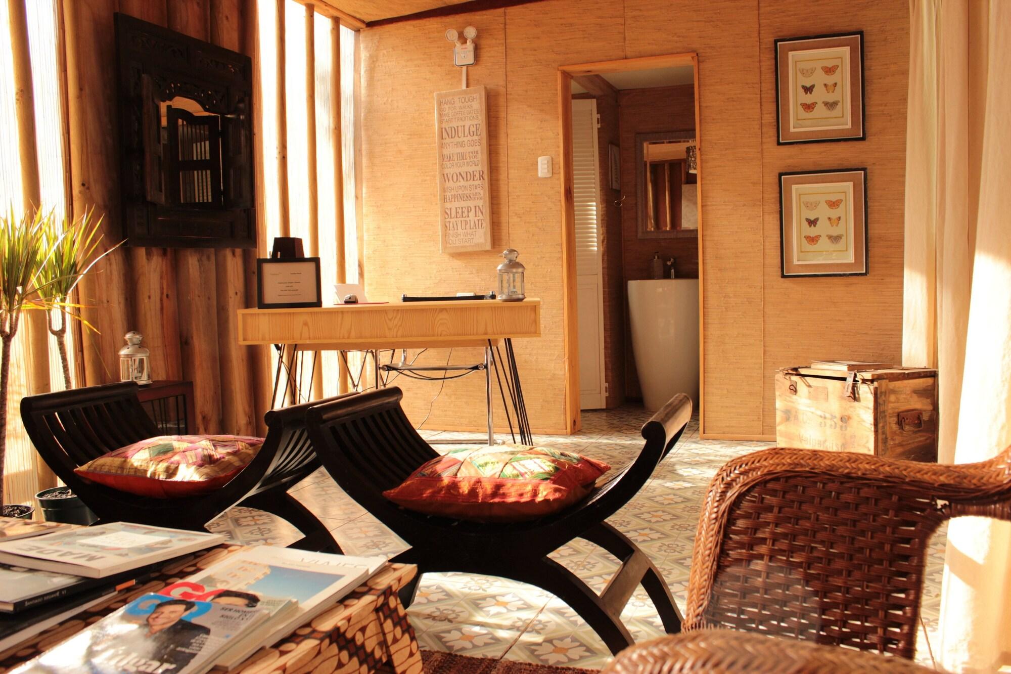 Vista Lobby Organica Lodge Spa