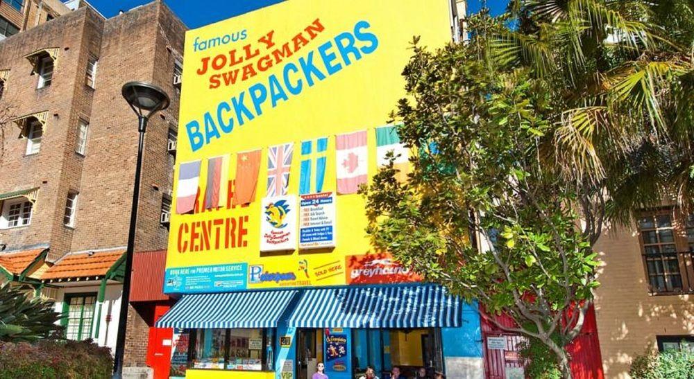 Vista Exterior Jolly Swagman Backpackers