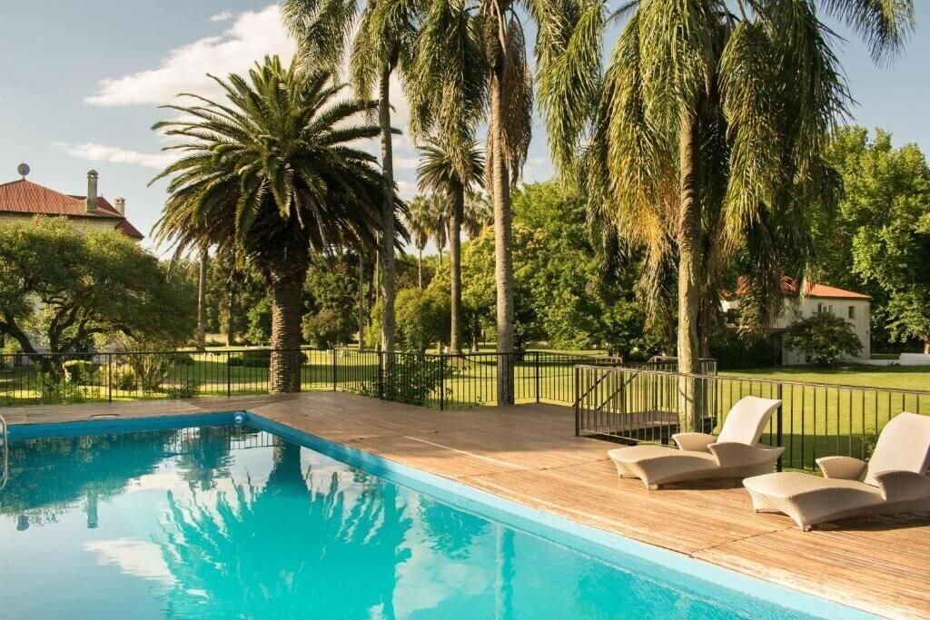 Vista Piscina Estancia San Pablo