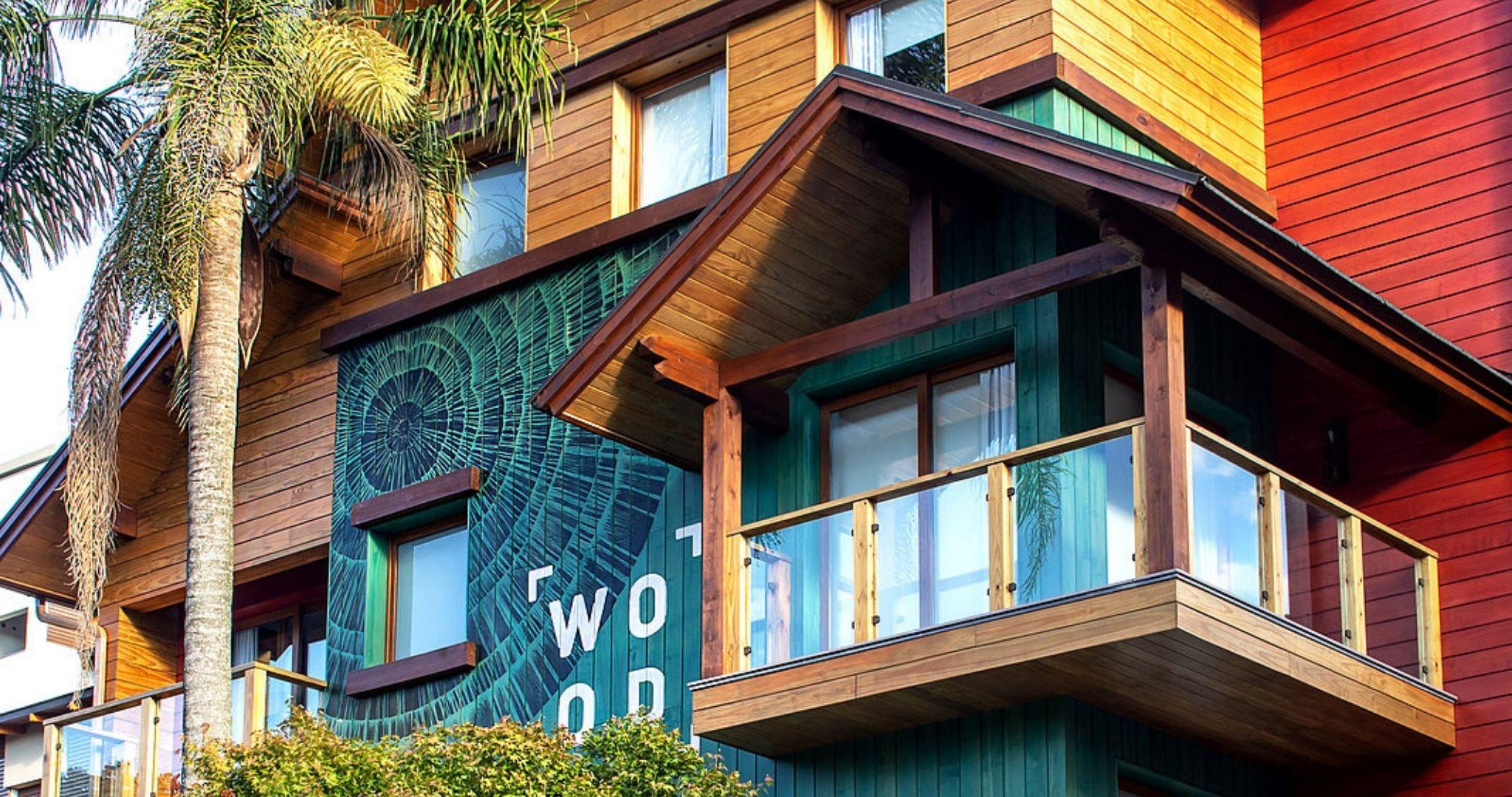 Vista Exterior Wood Hotel Gramado