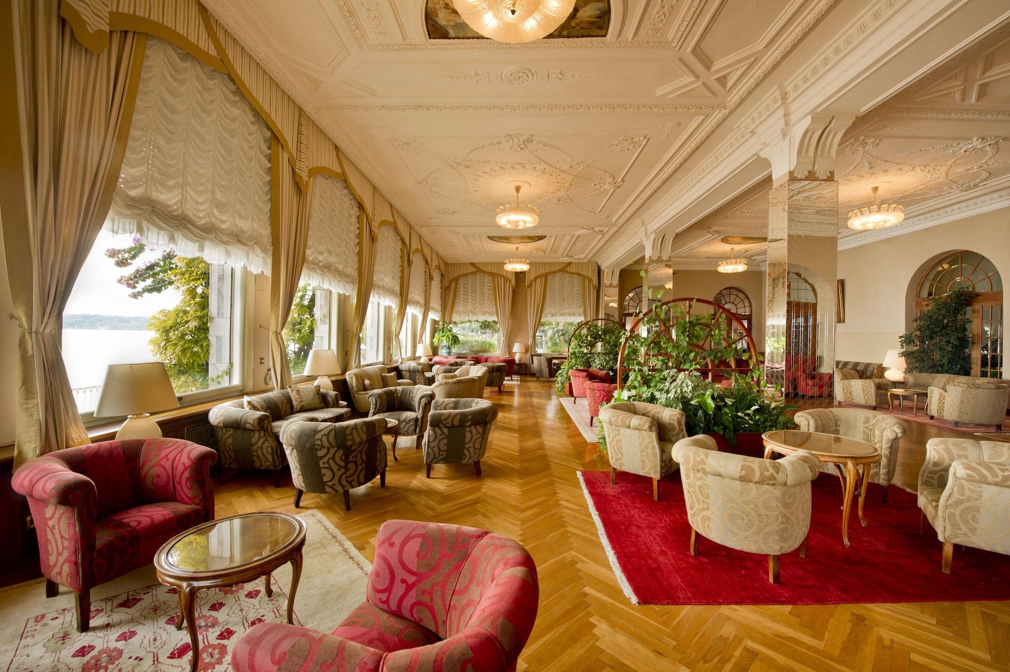 Vista Lobby Grand Hotel Gardone Riviera
