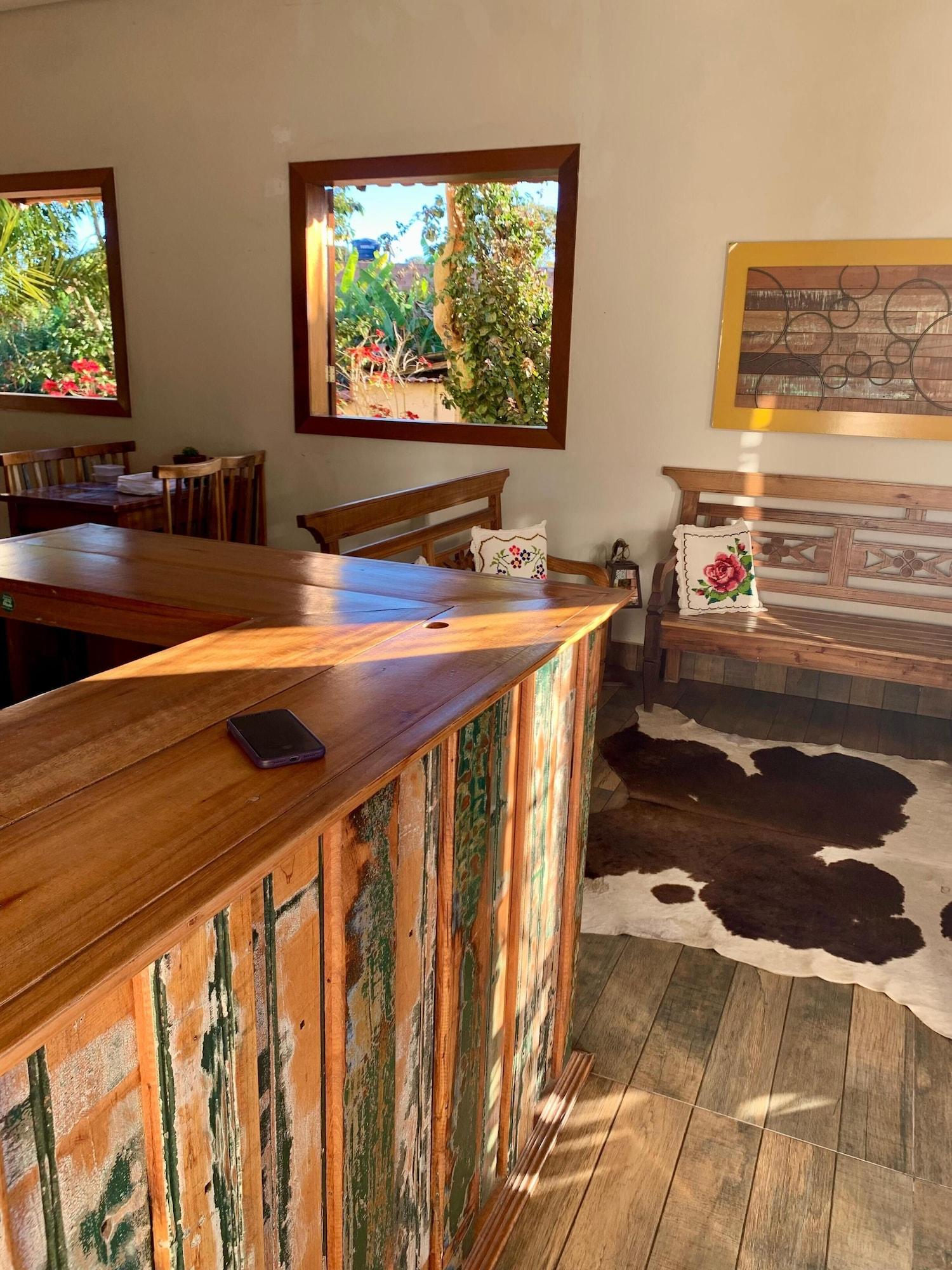 Vista Lobby Pousada do Guinda