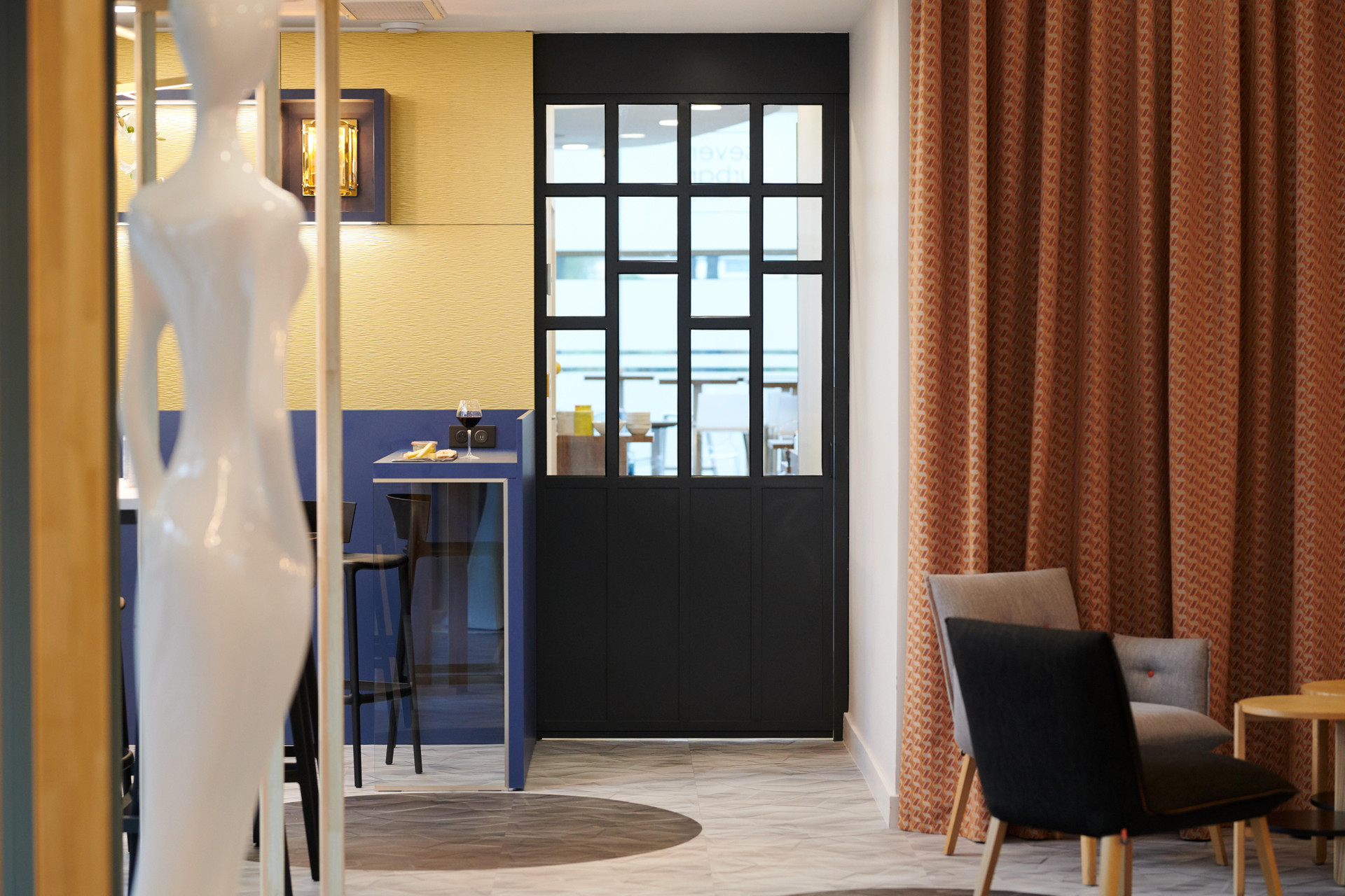 Vista Lobby Seven Urban Suites Nantes Centre