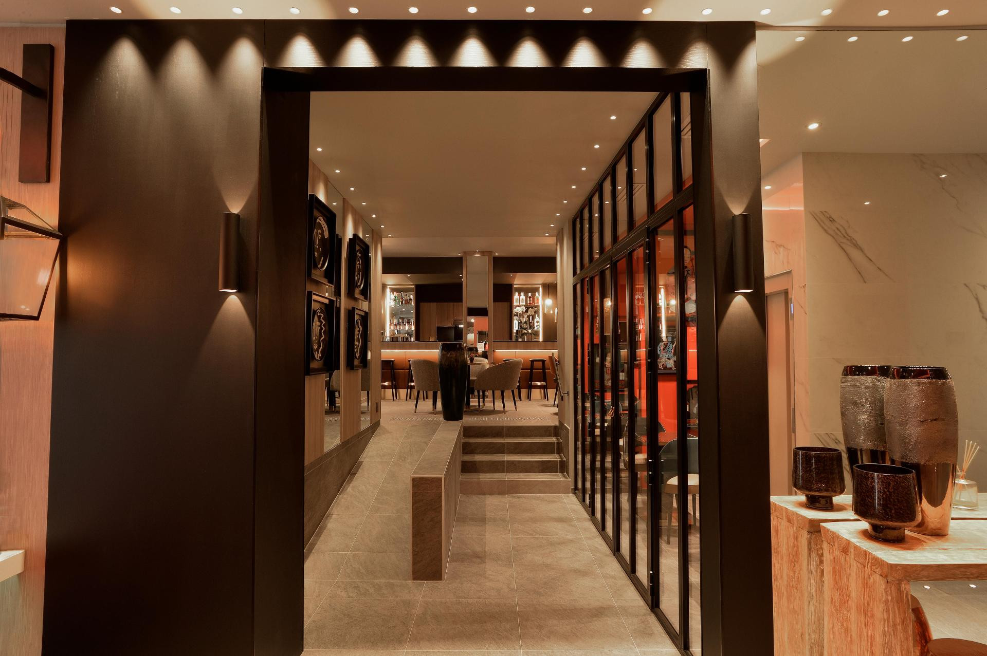 Vista Lobby Hotel La Lanterne & Spa