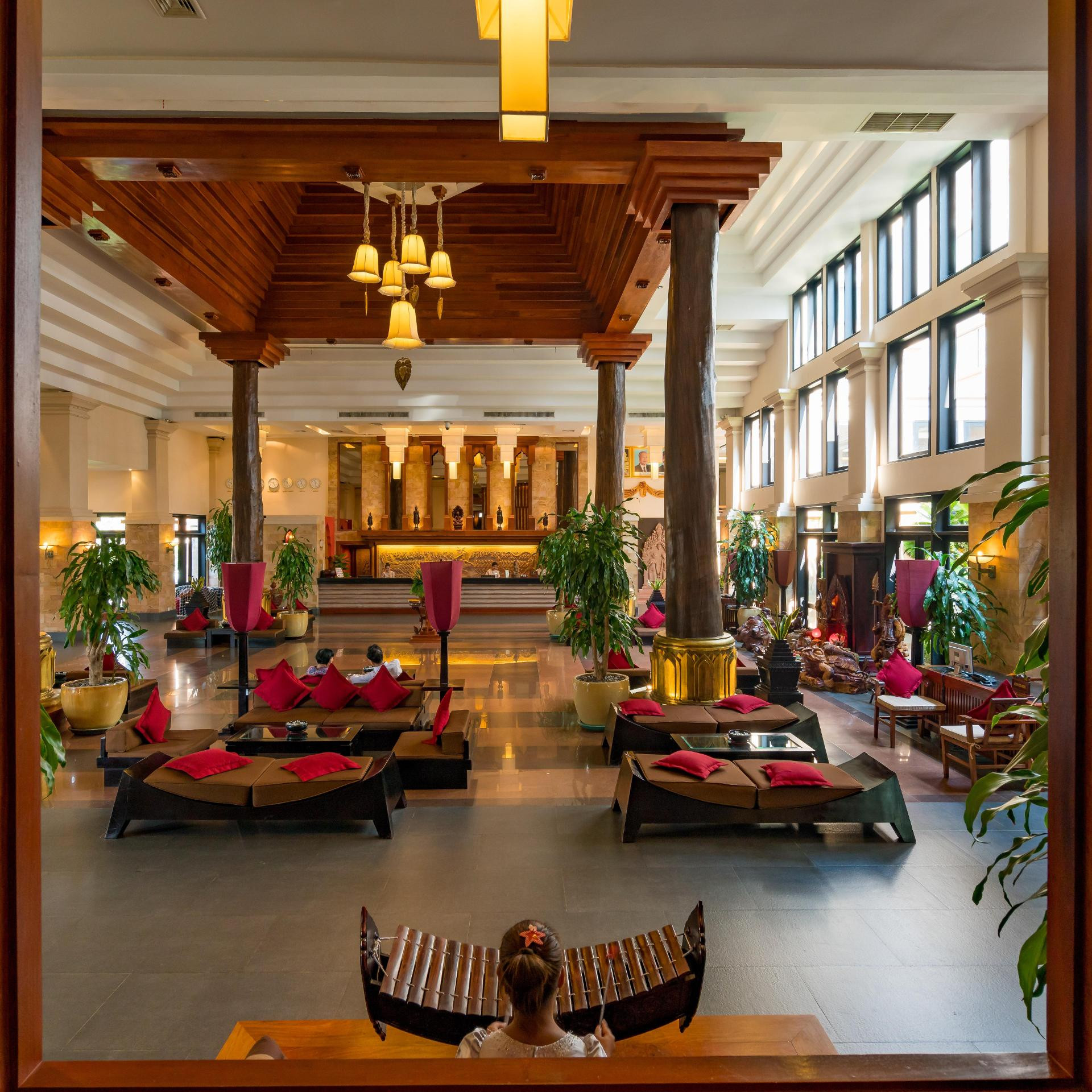 Vista Lobby Angkor Miracle Resort & Spa