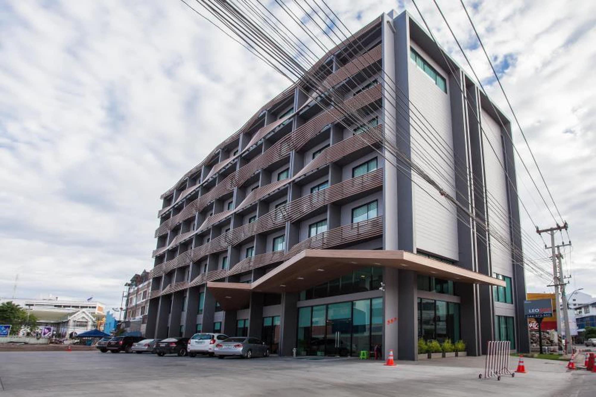 Vista Exterior Leosor Hotel