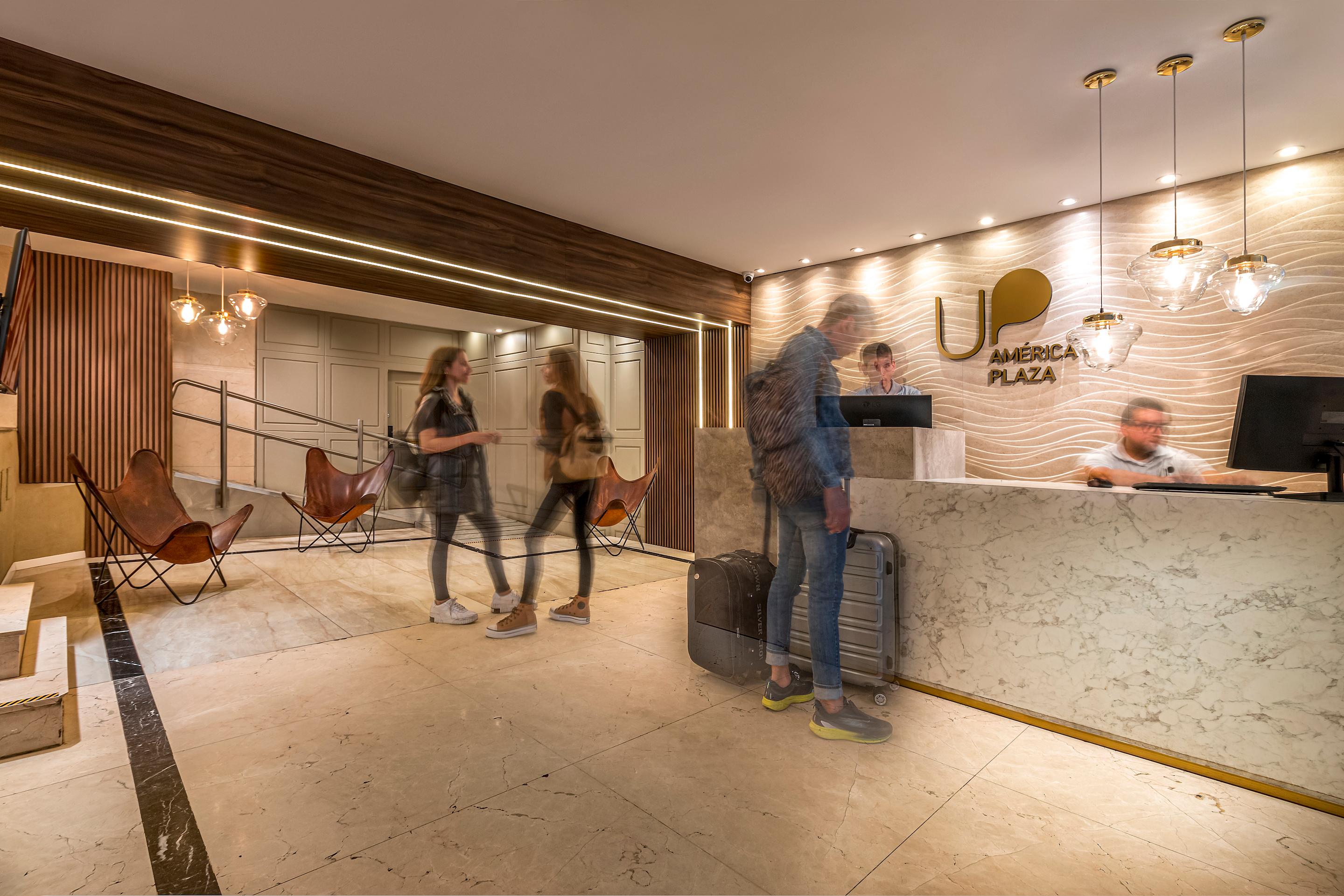 Vista Lobby Up América Plaza