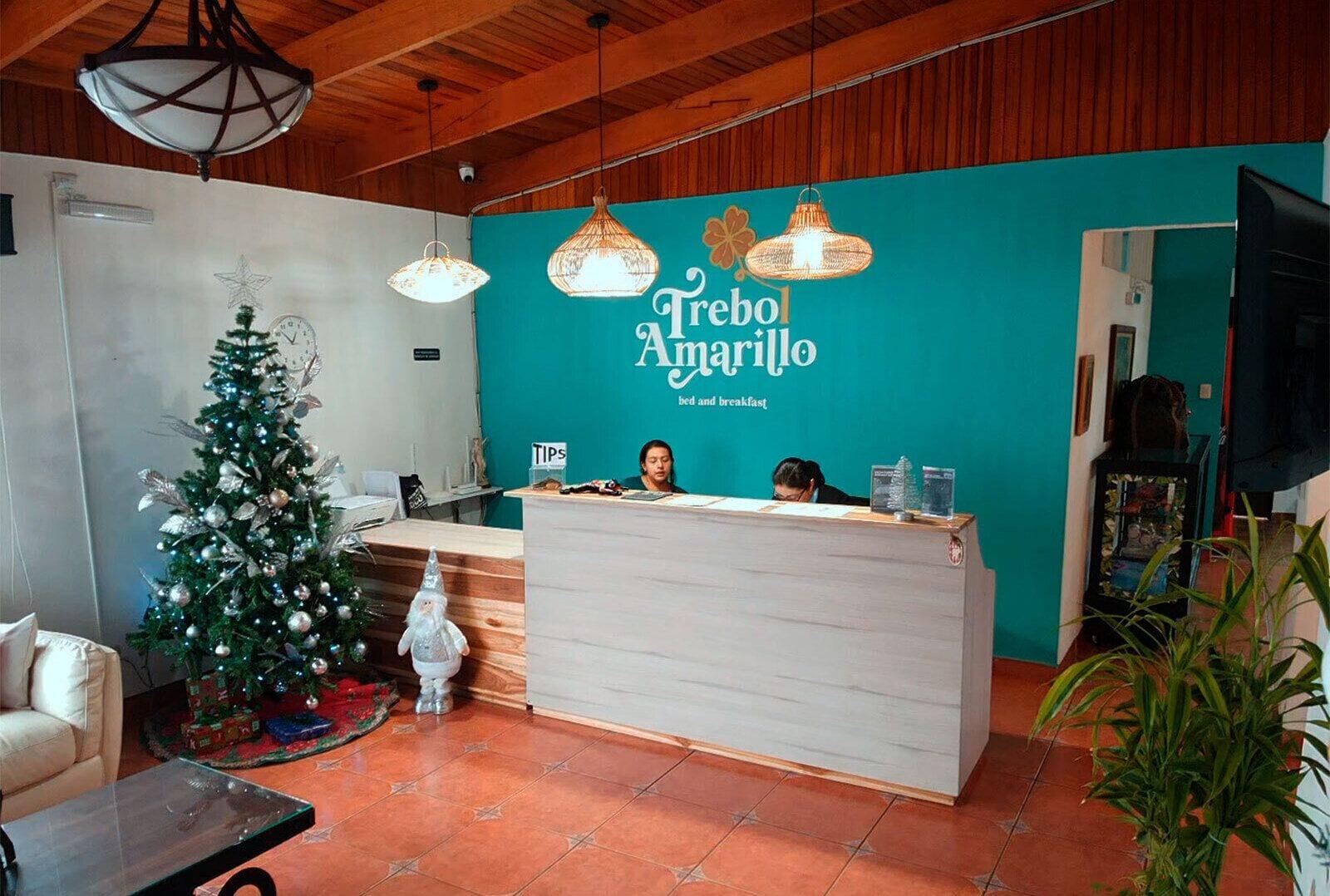 Vista Lobby Trebol Amarillo Bed & Breakfast