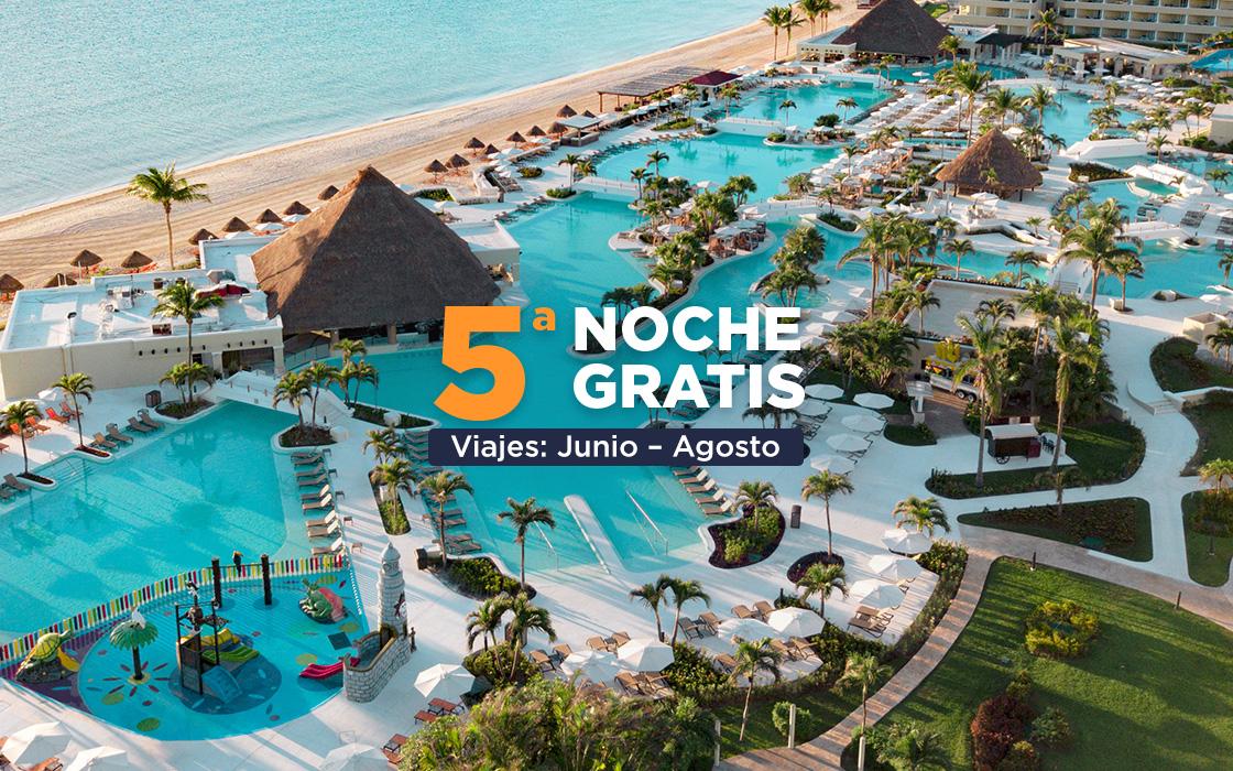 Vista Piscina Moon Palace Cancún - All Inclusive