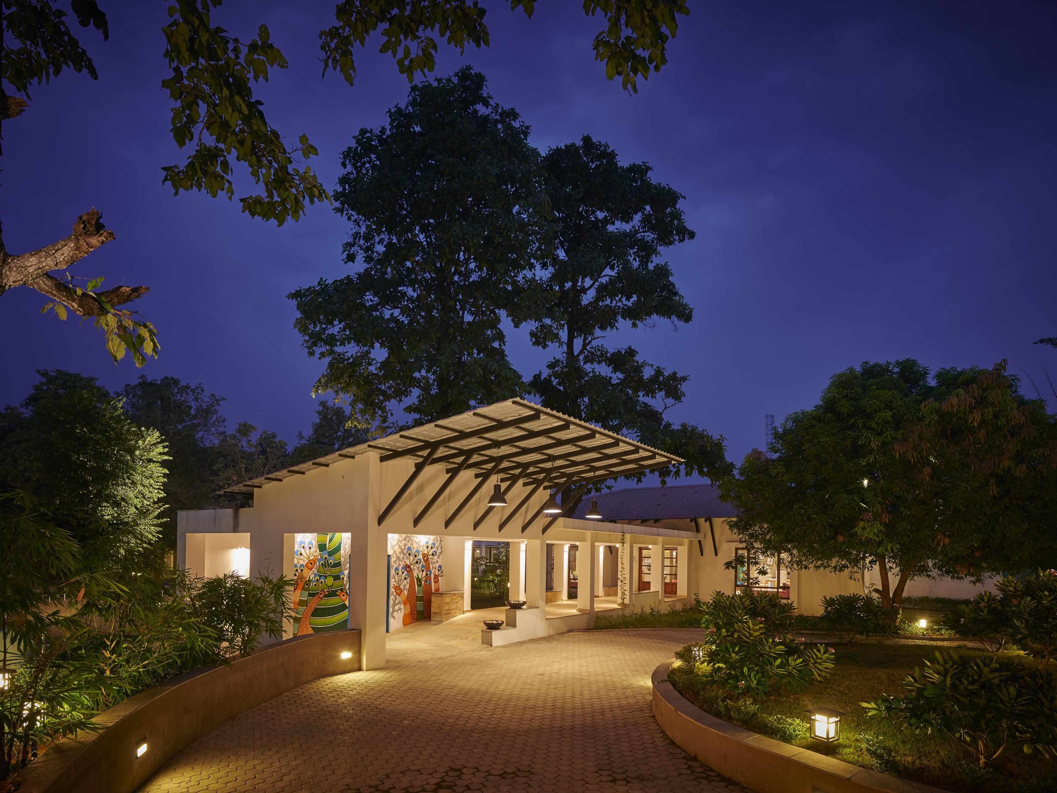 Vista Exterior Club Mahindra Kanha