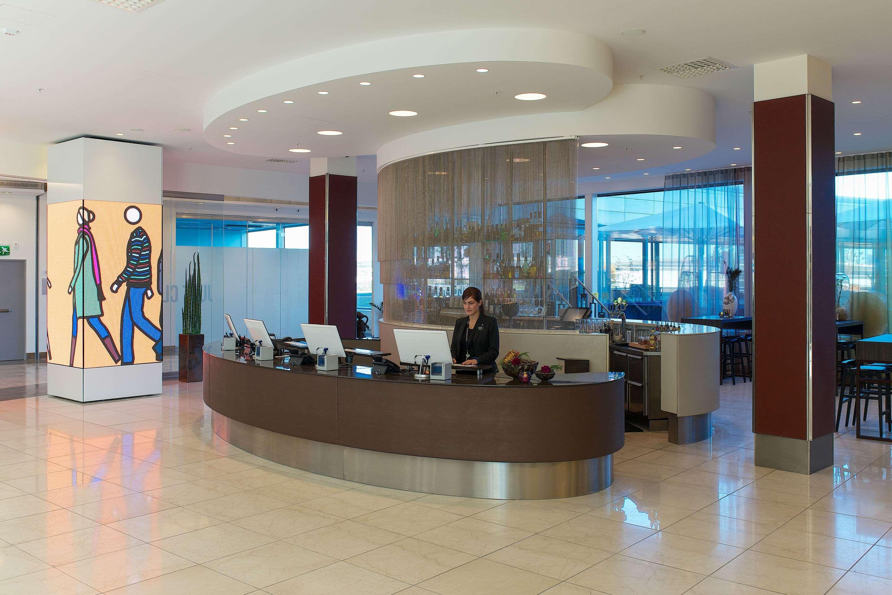 Vista Lobby Clarion Hotel Arlanda Airport Terminal