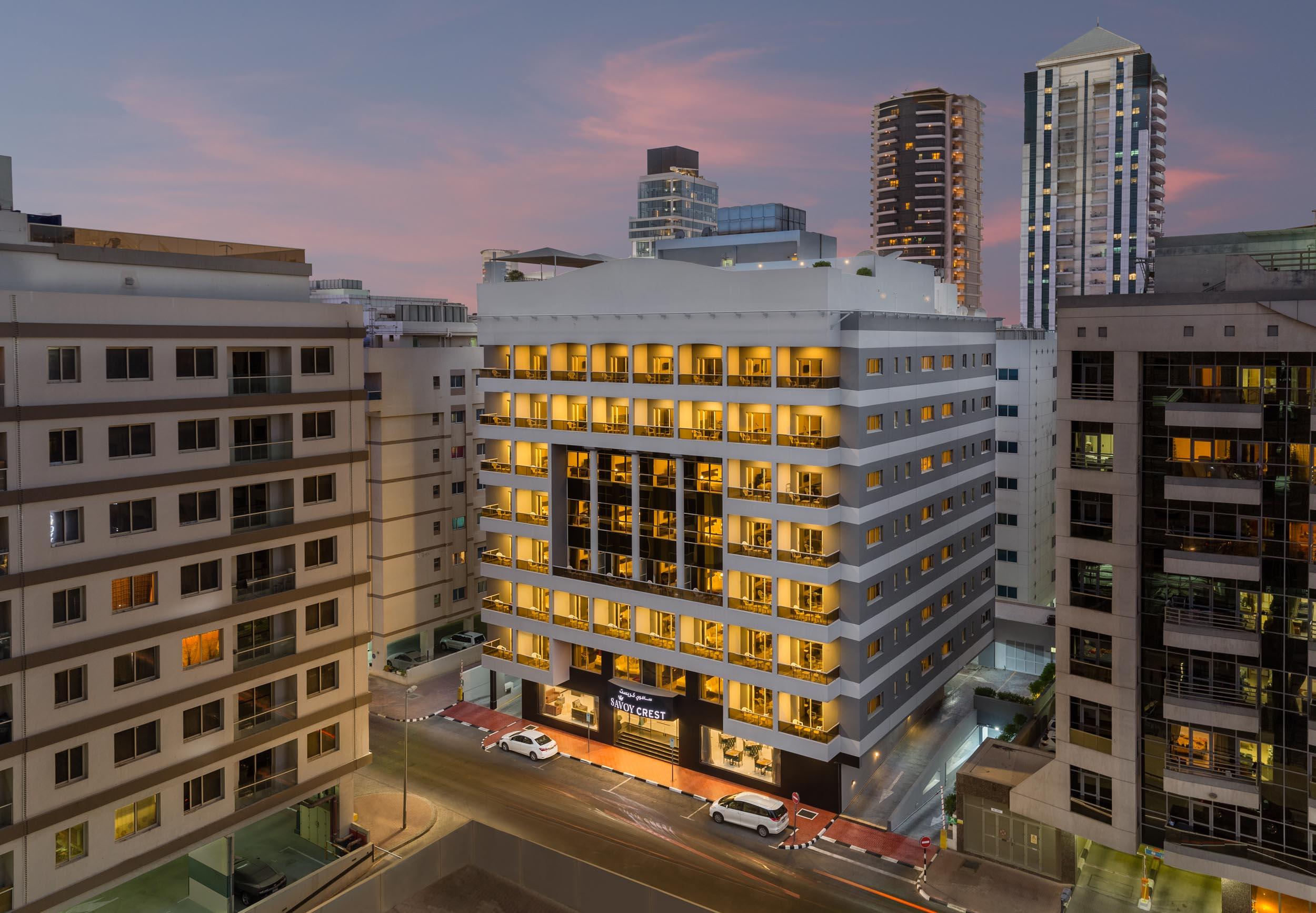 Vista Exterior Savoy Crest Hotel Apartments