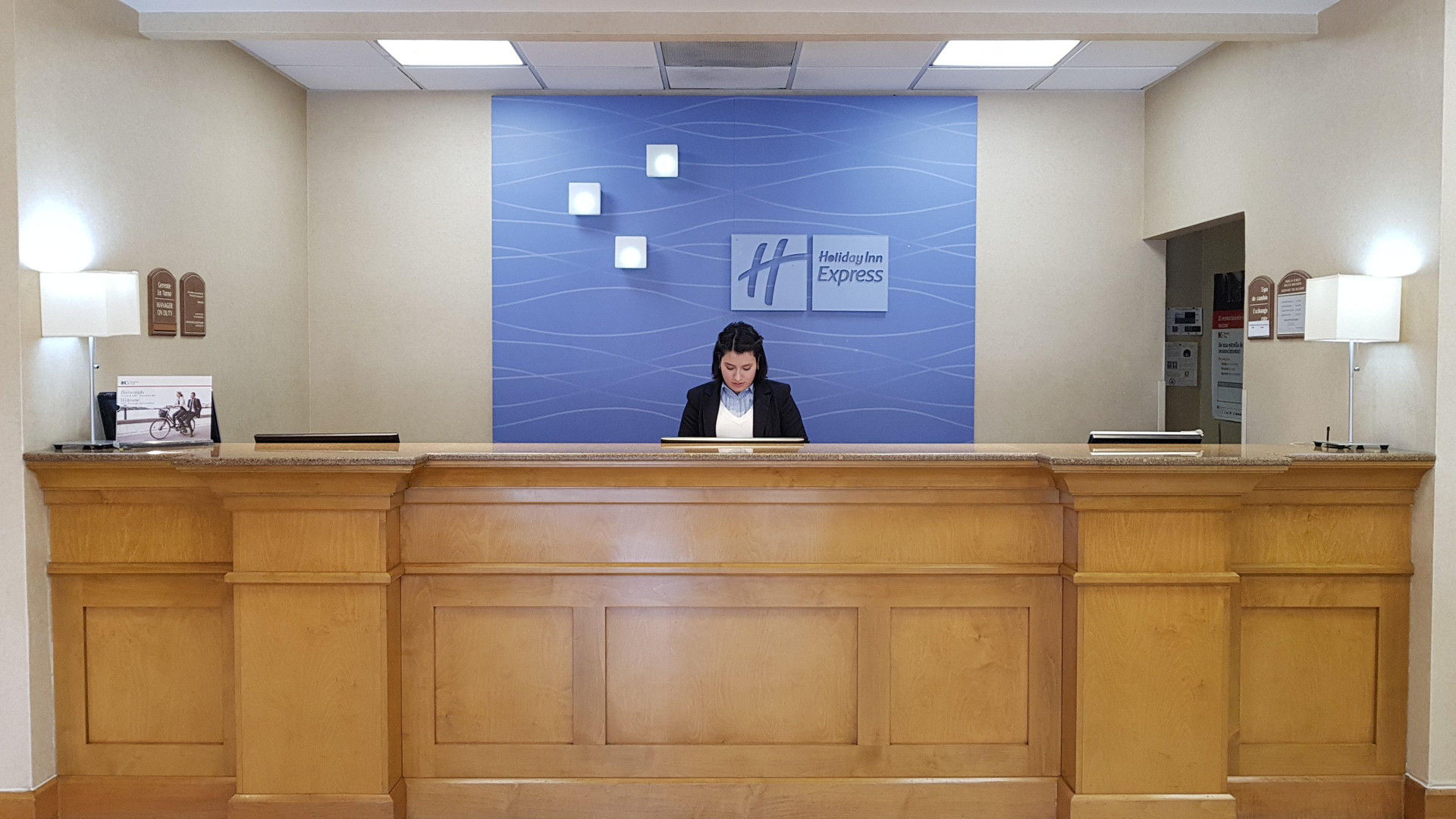Vista Lobby Holiday Inn Express Saltillo Zona Aeropuerto by IHG
